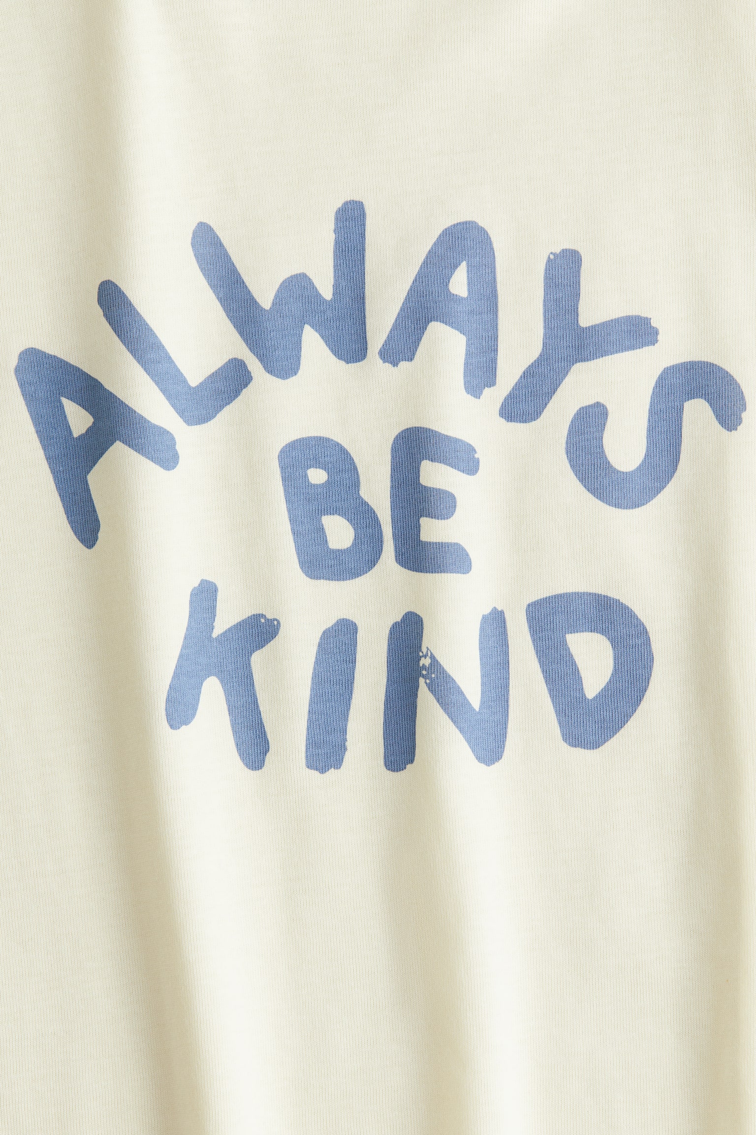 Cotton jersey T-shirt - Light yellow/Always Be Kind/Natural white/Spotted/Light grey marl/NYC/Blue marl/Light green/Be Kind/Natural white/Patterned - 2