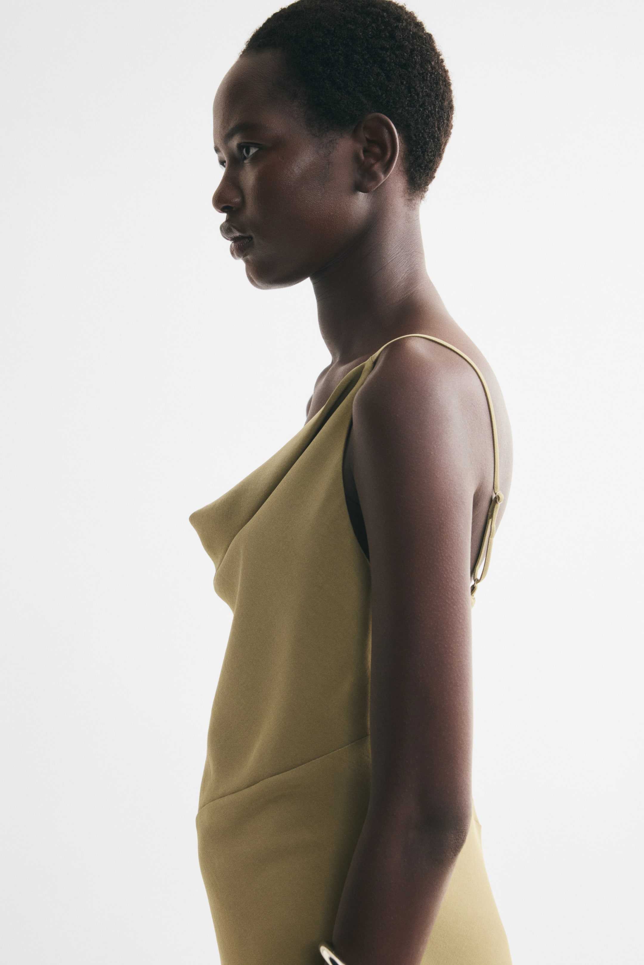 Asymmetric Strappy Dress