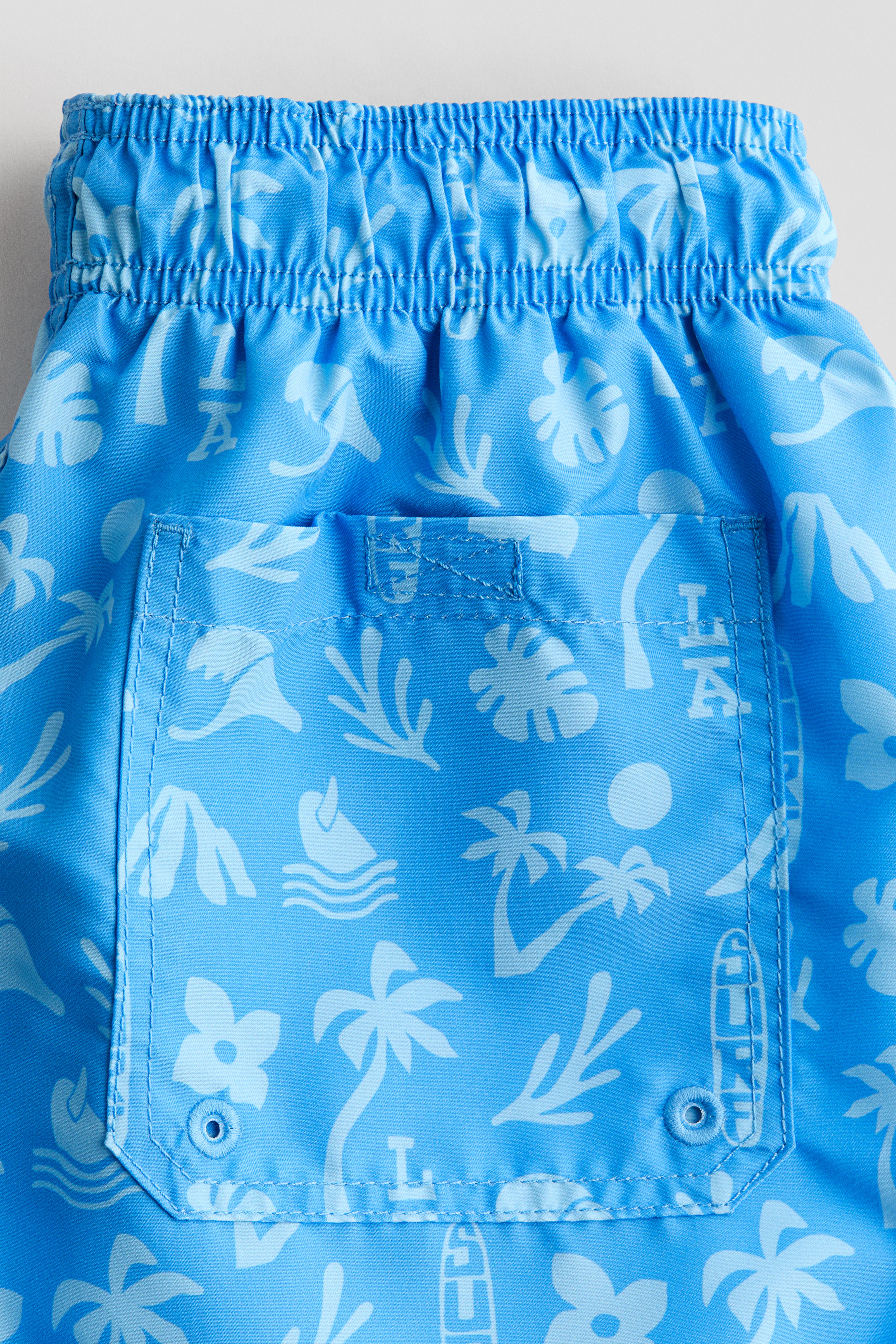 Patterned Swim Shorts