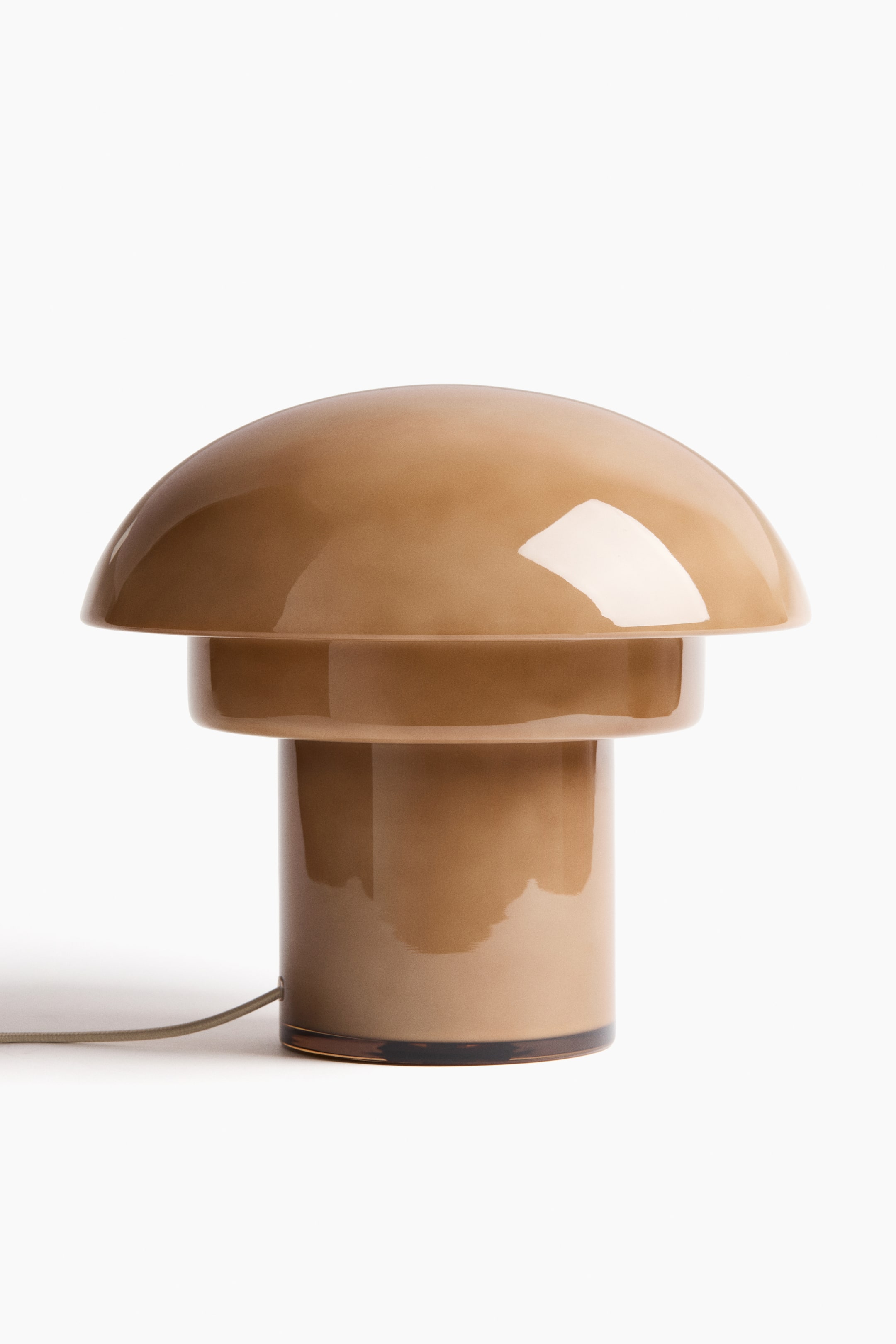 View larger image: Glass table lamp - Sand beige - Home All | H&M GB 2