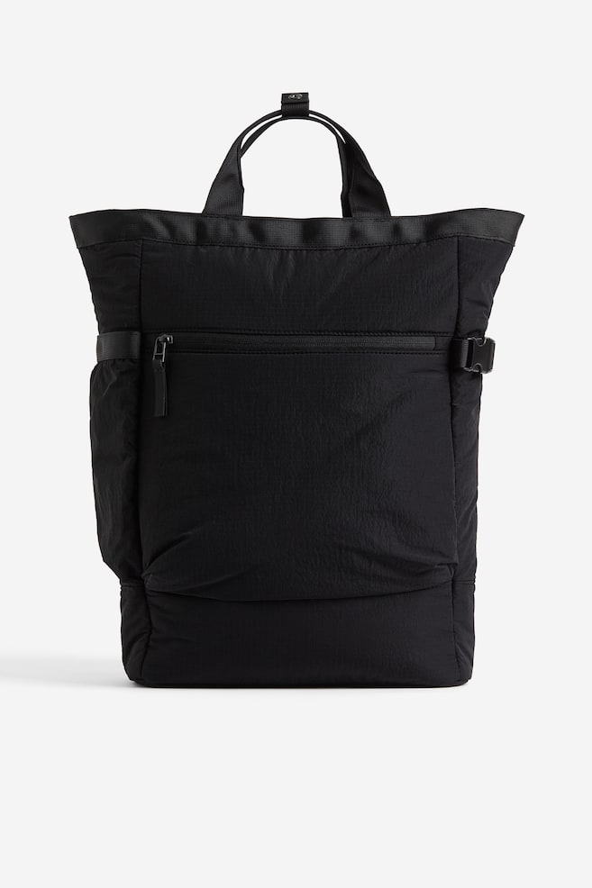 Water-repellent sports backpack - Black/Beige - 4