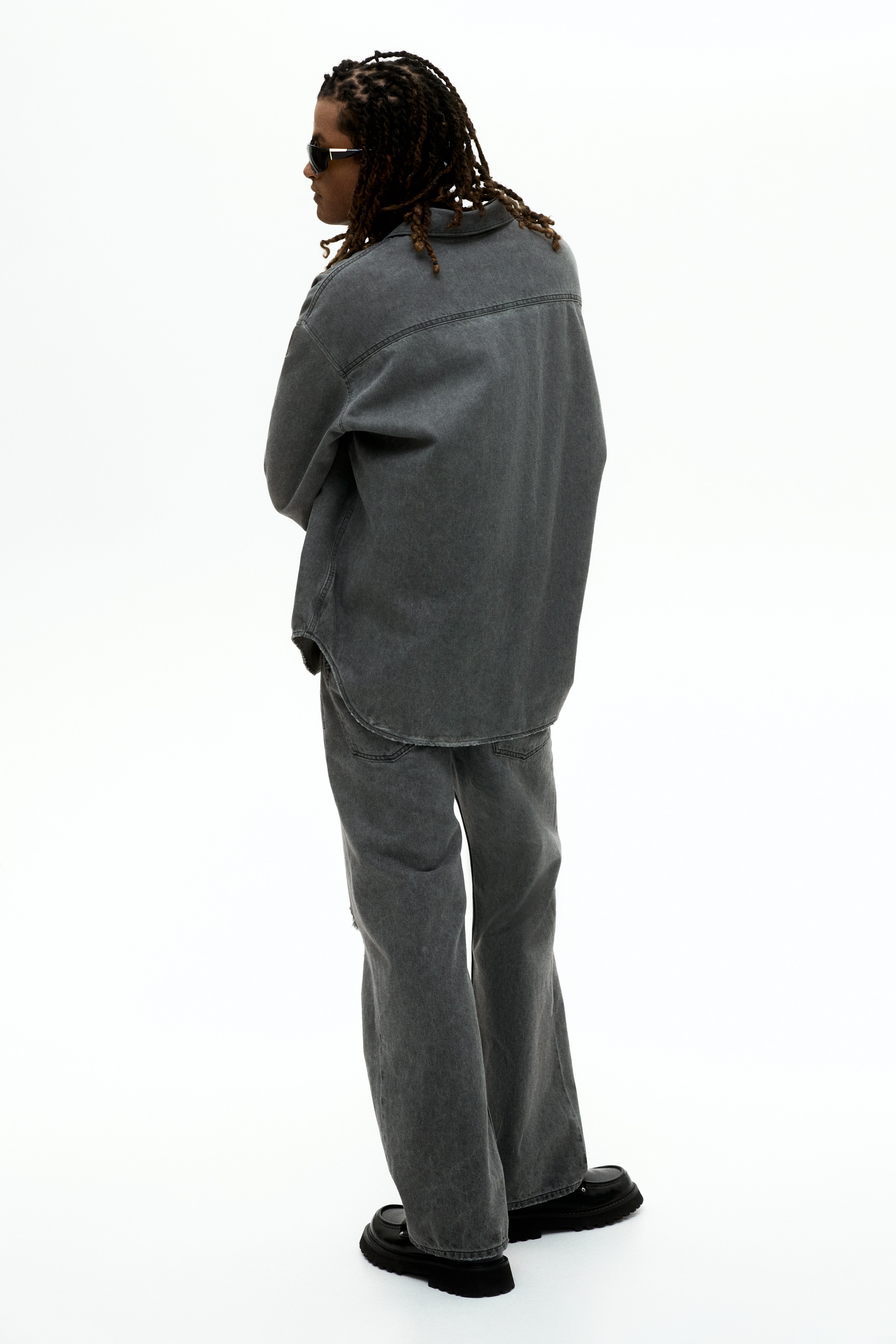 Oversized Fit Denim shirt