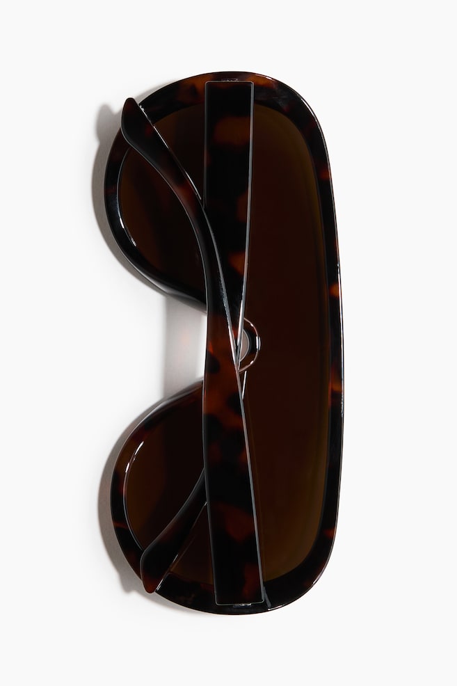 Shield Sunglasses-Brown/tortoiseshell pattern - 3