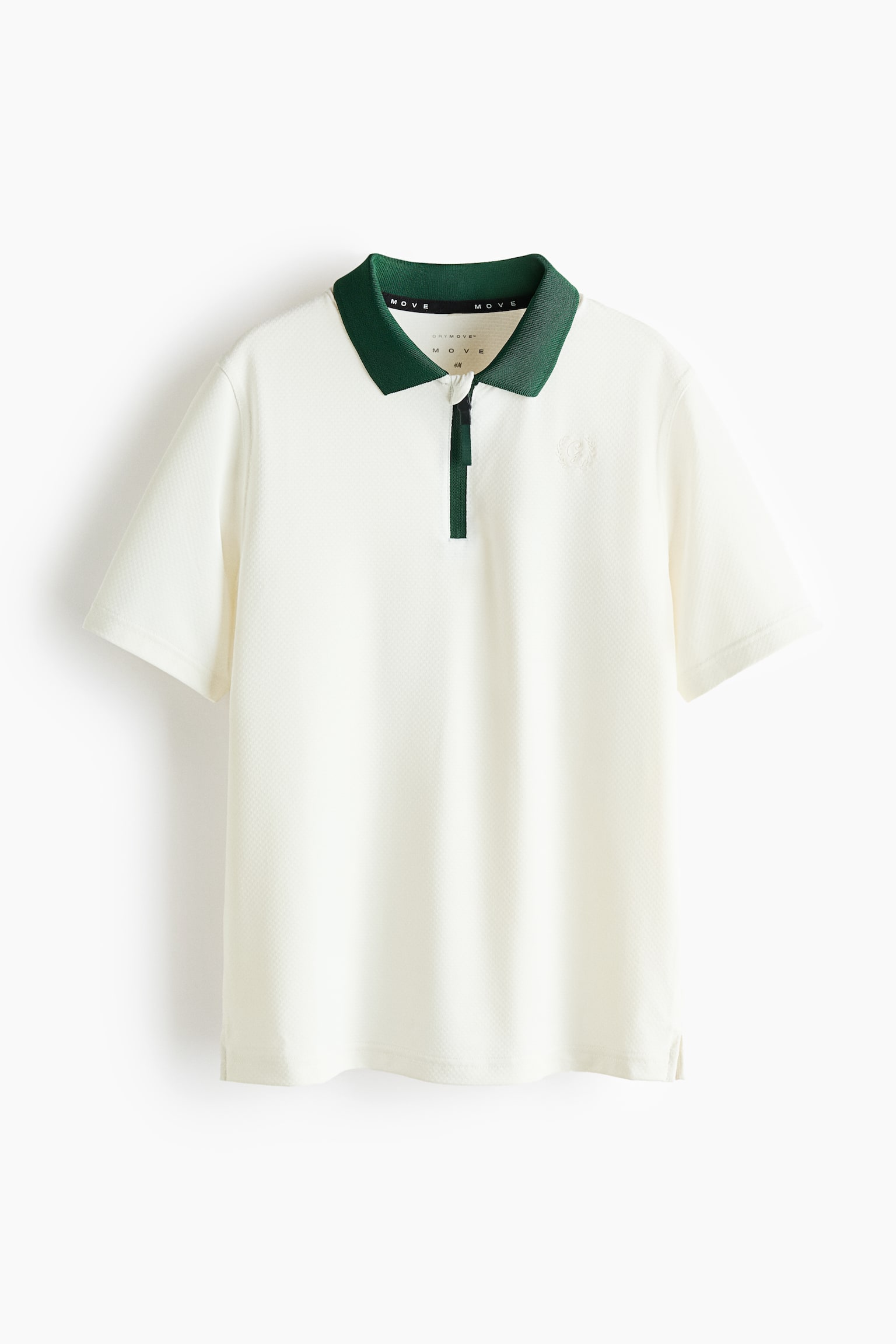 Regular Fit Zip-top sports polo shirt - 1