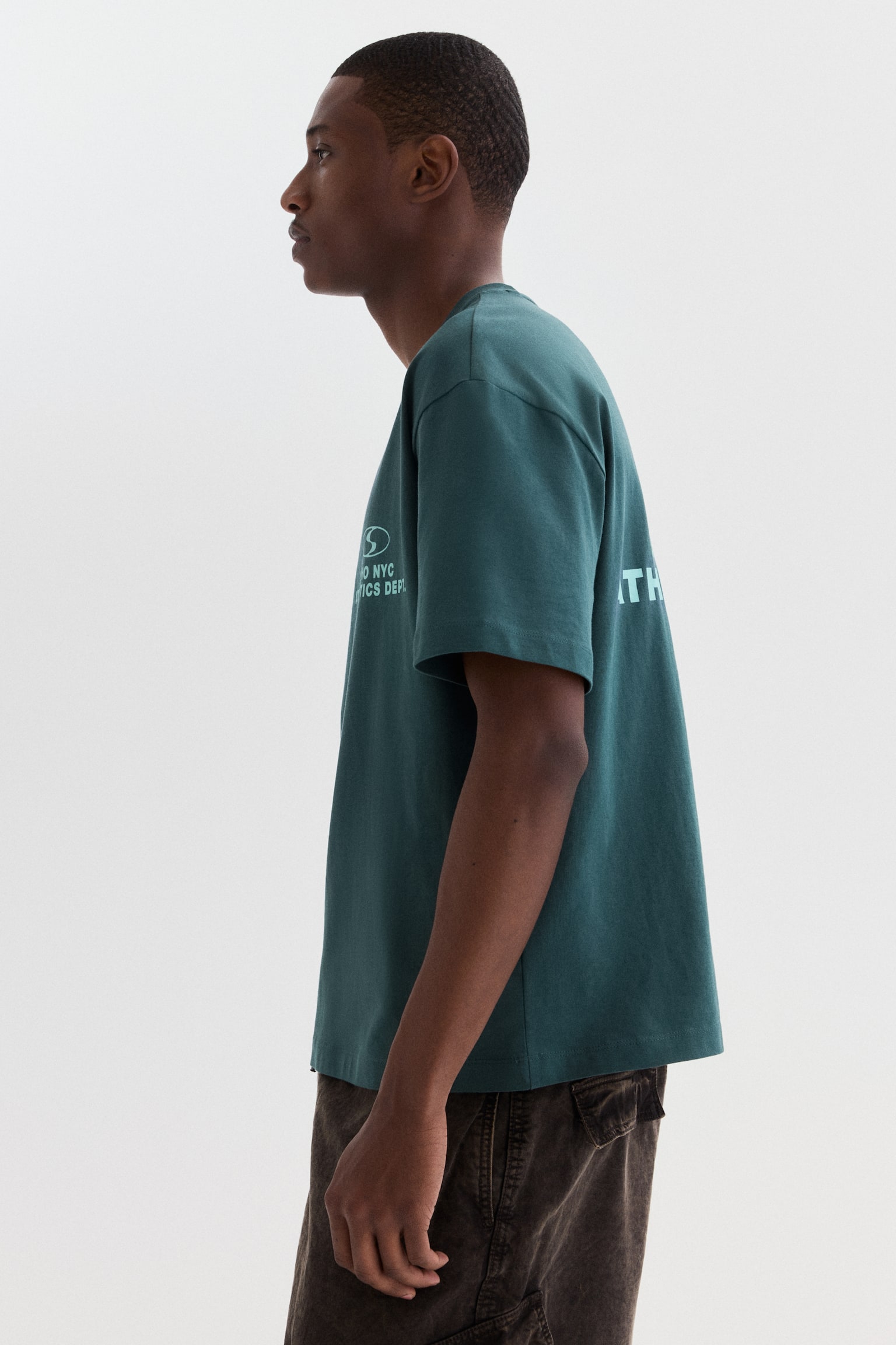 Loose Fit Printed T-shirt - Dark teal/Soho NYC/White/New York City/Dark blue/New York City/Light grey marl/Newport/White/SoHo/Black/Golden Sunset/Dark grey/Sports Archives 08/Burgundy/Athletics/Beige/Run Wild - 6