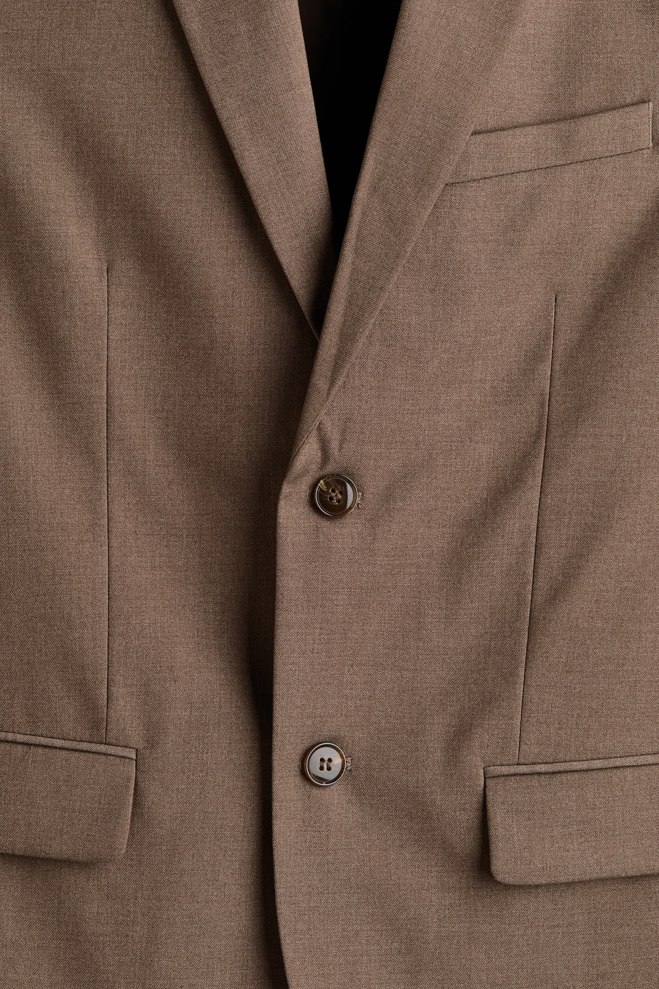 Regular-Fit Single-Breasted Jacket