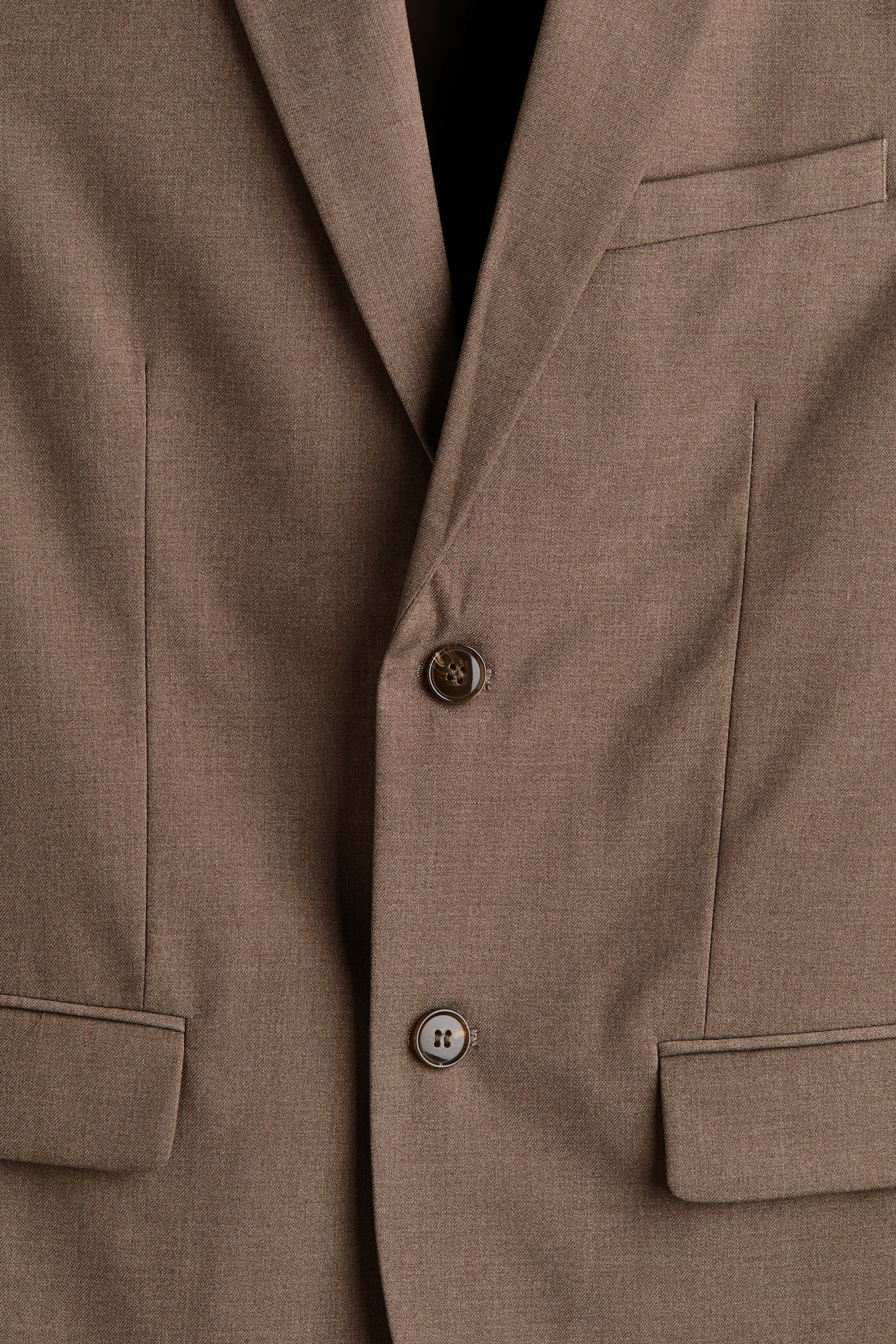 Regular-Fit Single-Breasted Jacket