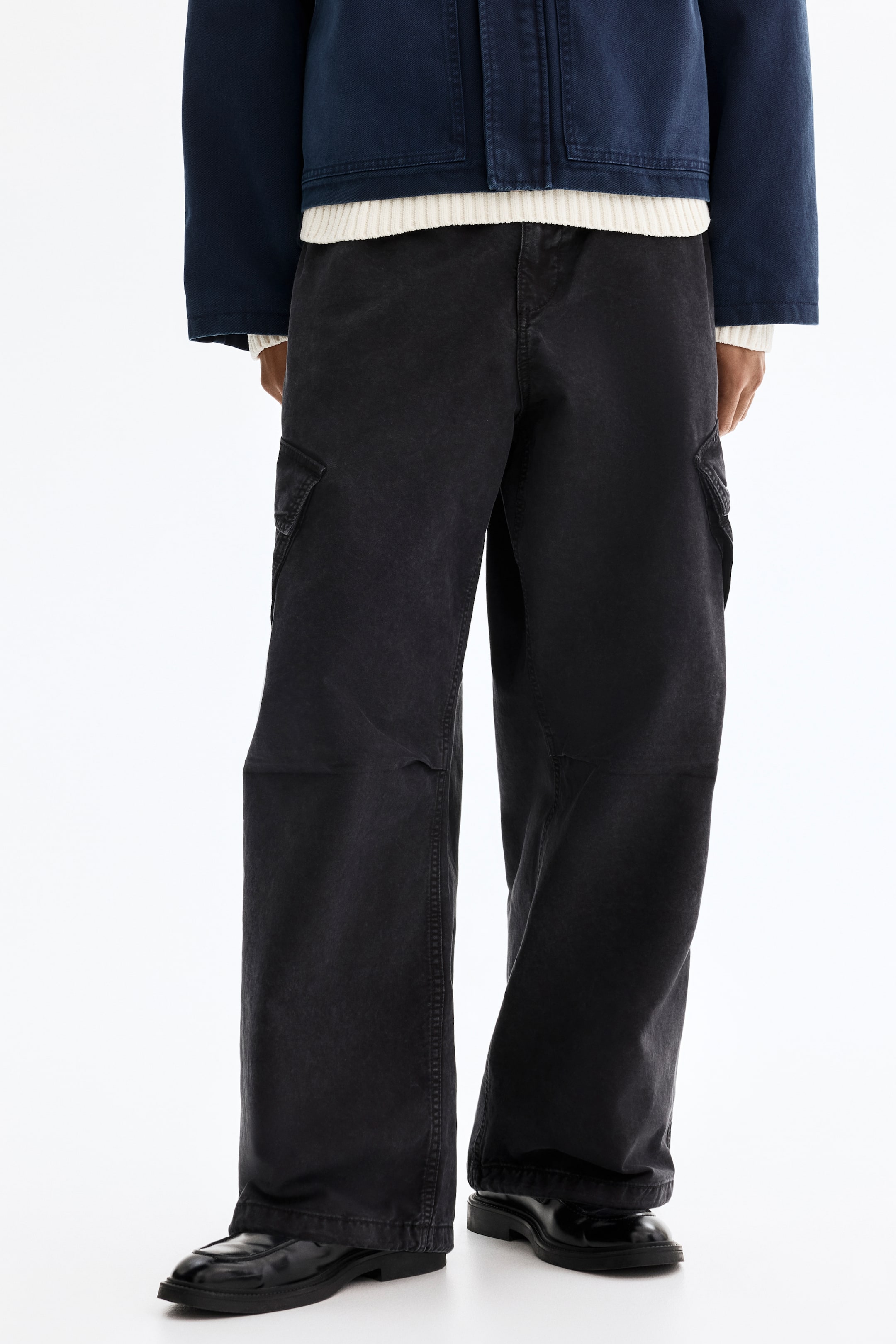 Мужские брюки H&M Loose-Fit Cargo Pants — фото 3