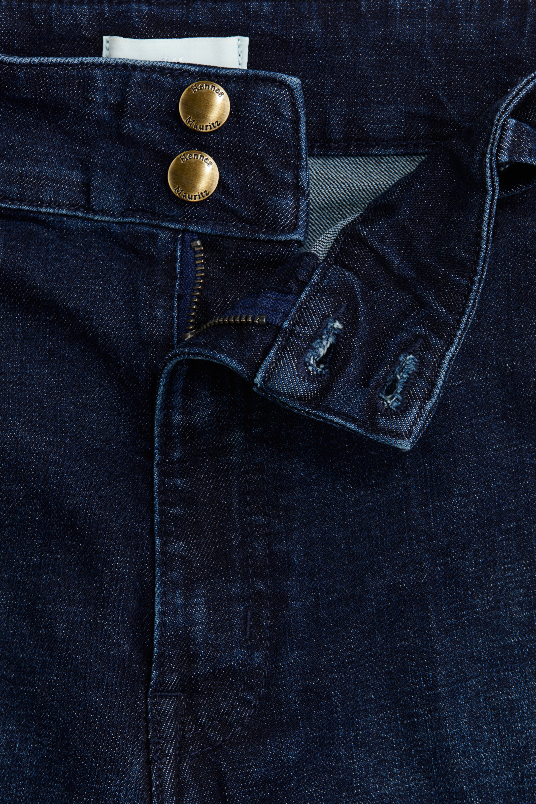 Vezi imaginea mai mare: Wide High Jeans - Albastru-denim închis - FEMEI | H&M RO 5