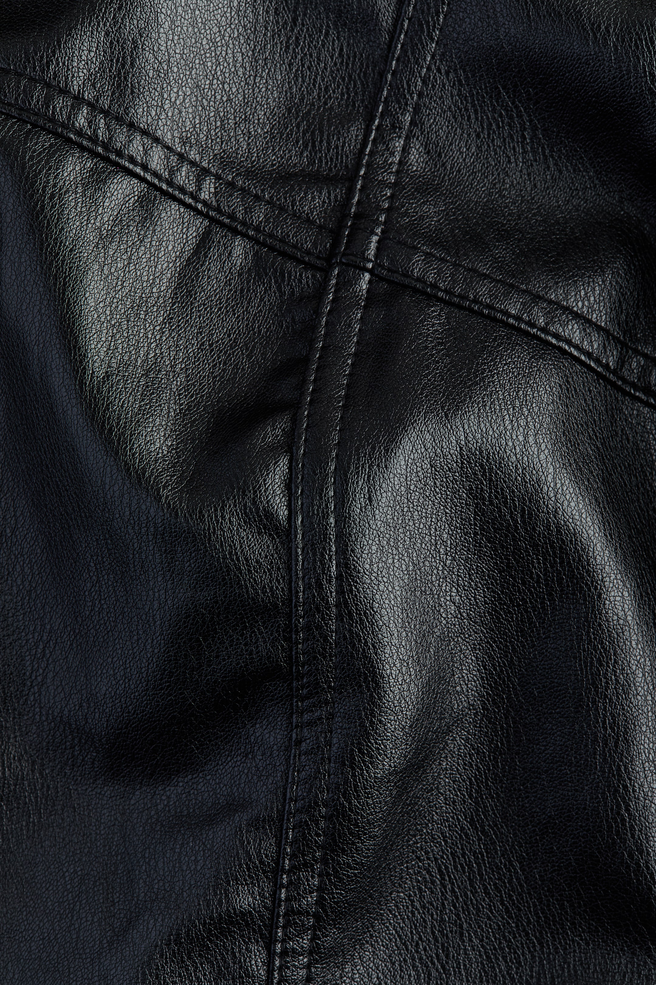 Coated stand-collar jacket