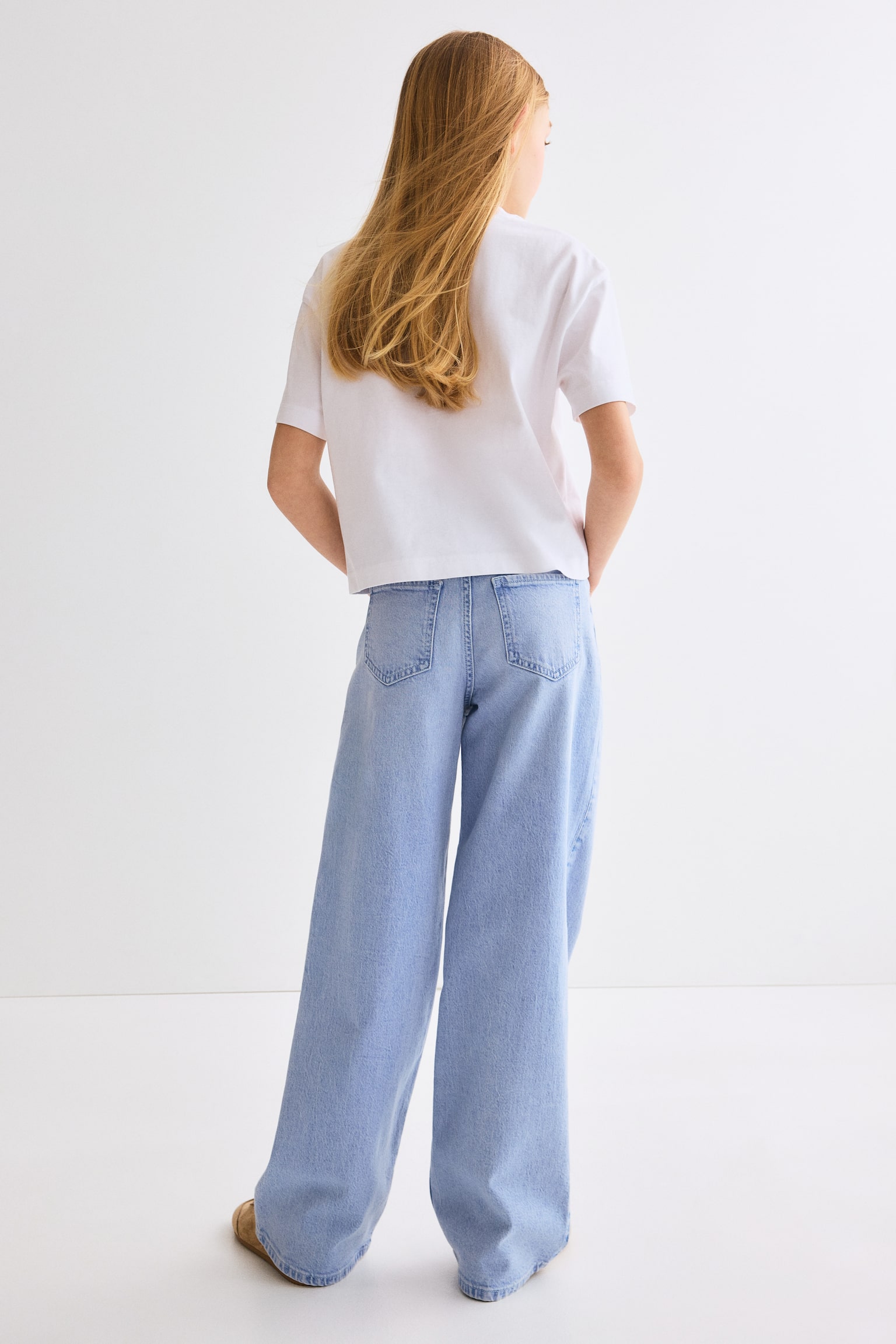 Wide Leg Jeans - Light blue/Light denim blue/Black/Denim blue/Light denim grey/Denim grey/Light denim blue/Light denim grey/Denim blue/Dark denim blue - 5