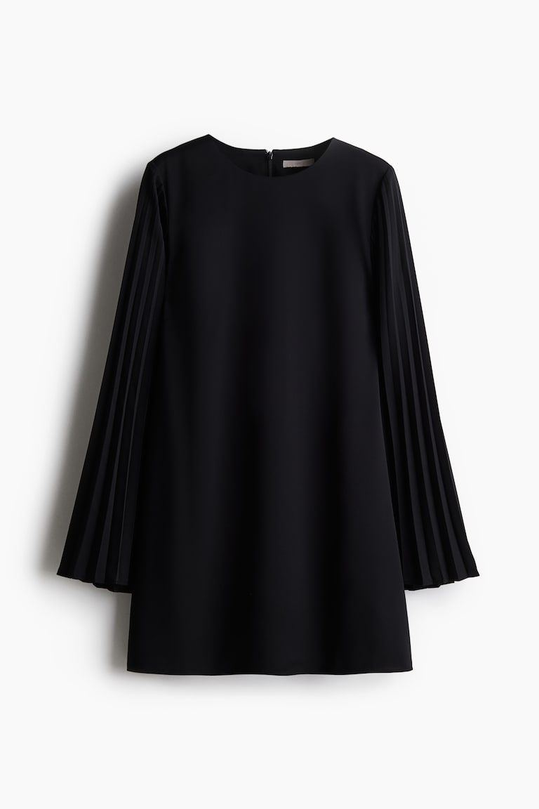 chinese dress ladies PLEATED LONG SLEEVE WAIST TIE MAXI DRESS – JULIA JORDAN