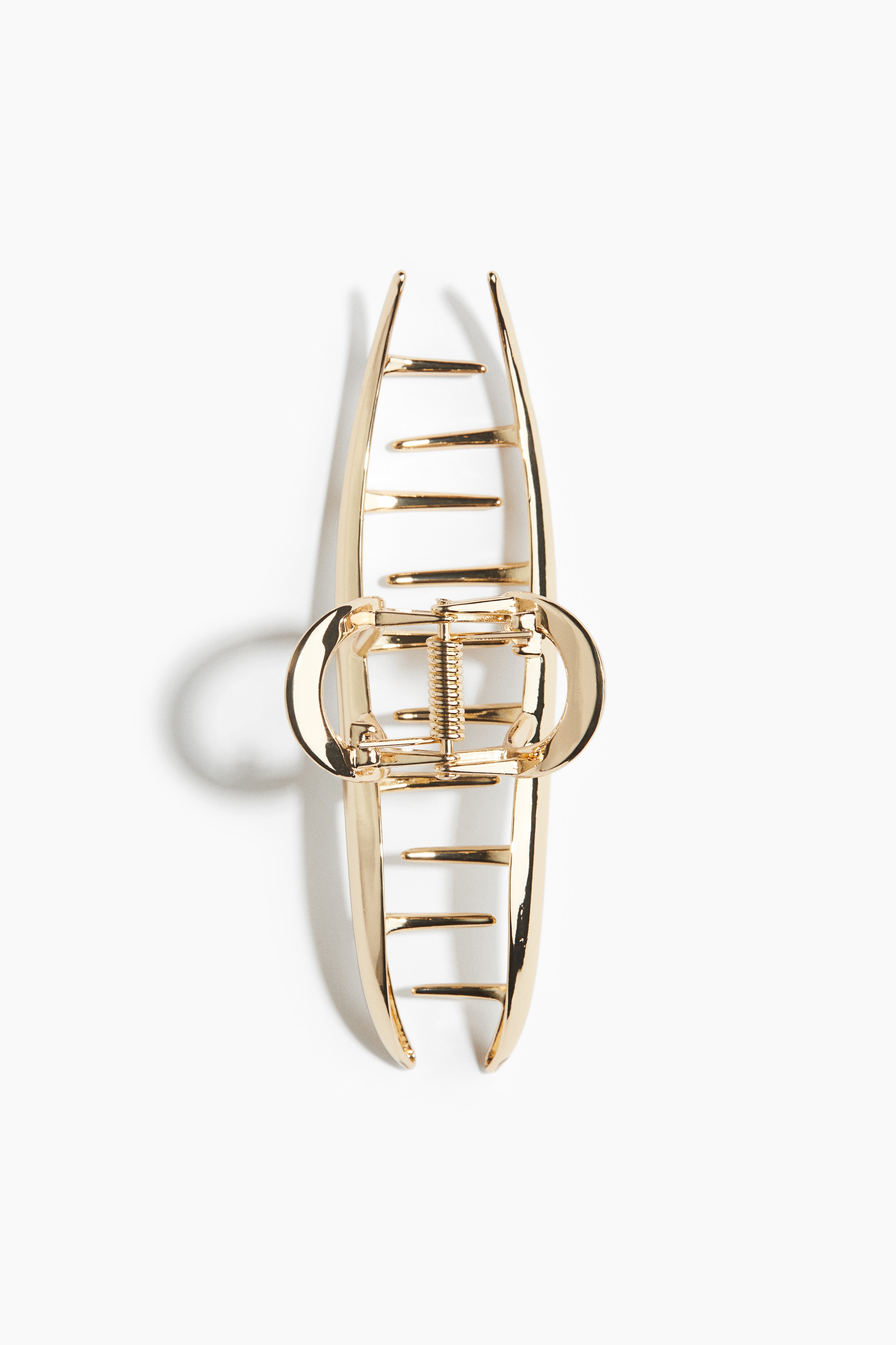 CAKURE Haarklammern Gold – Hai-Design Metallspangen, Haarschmuck Für Damen & Mädchen (2 Stück)