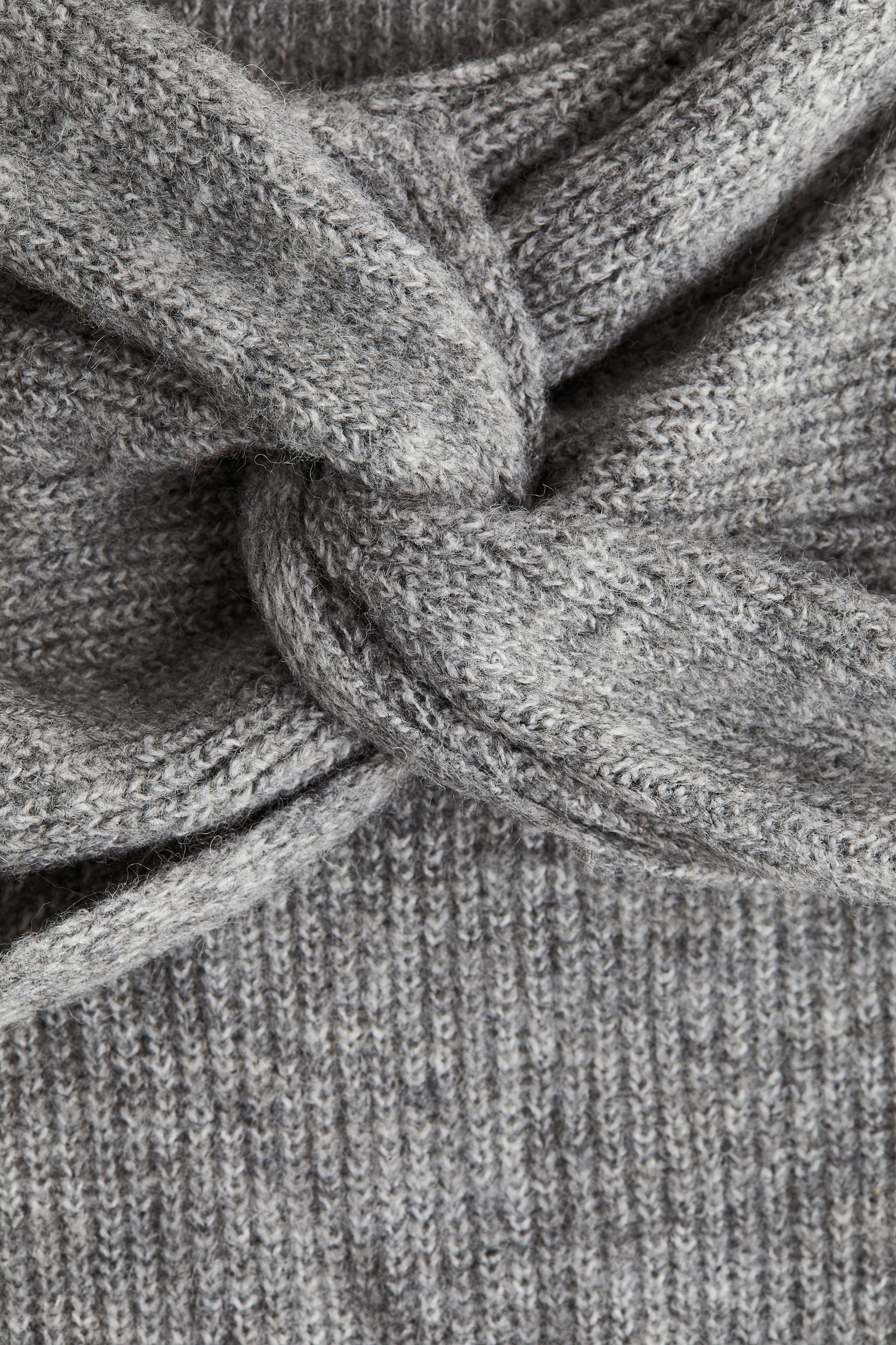 露肩套衫 - 混灰色/白色/酒紅色/黑色 - 4