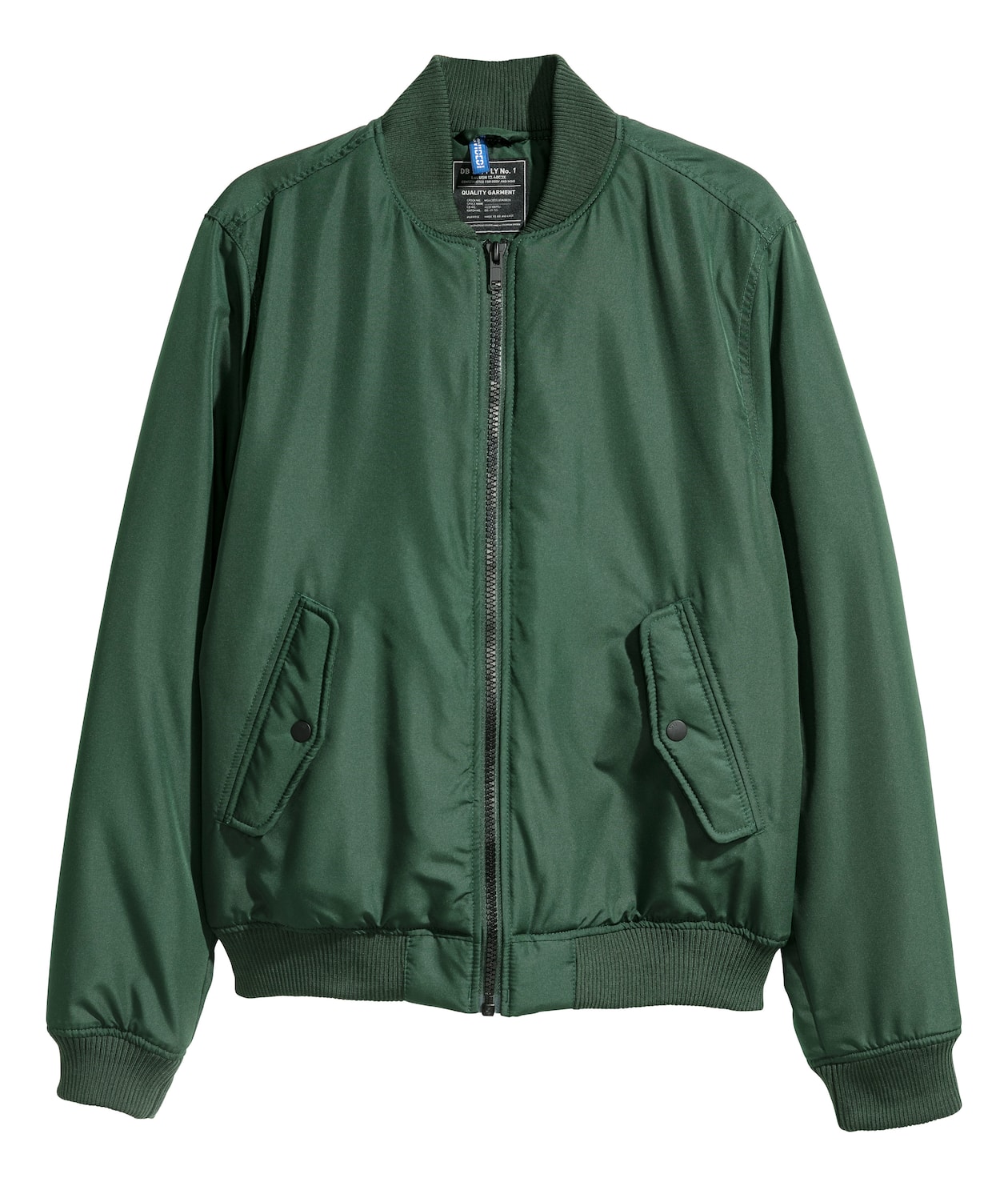 Bomber Jacket Dark green Men H&M US
