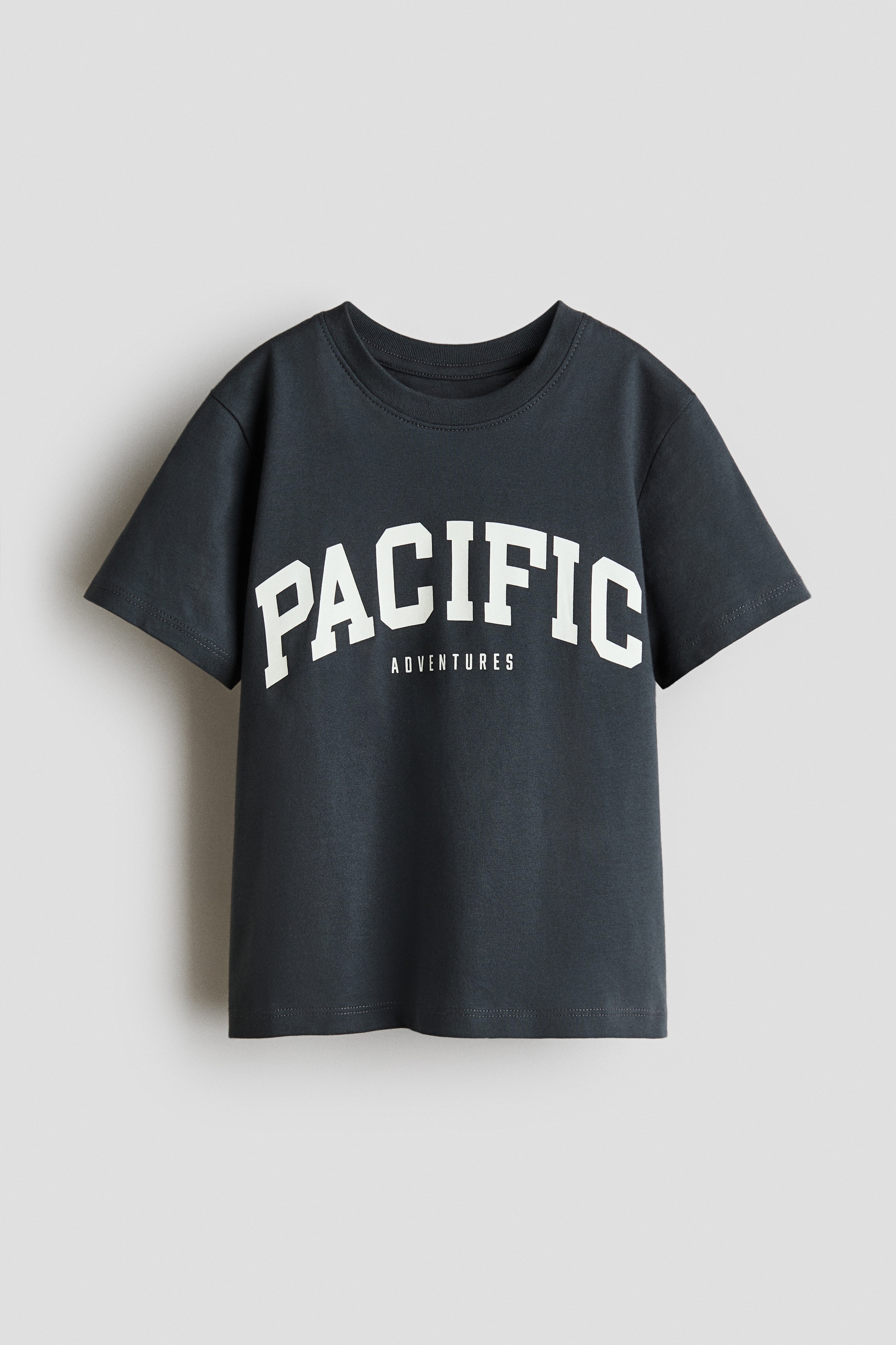 Printed T-shirt - Dark grey/Pacific/Green/Basketball