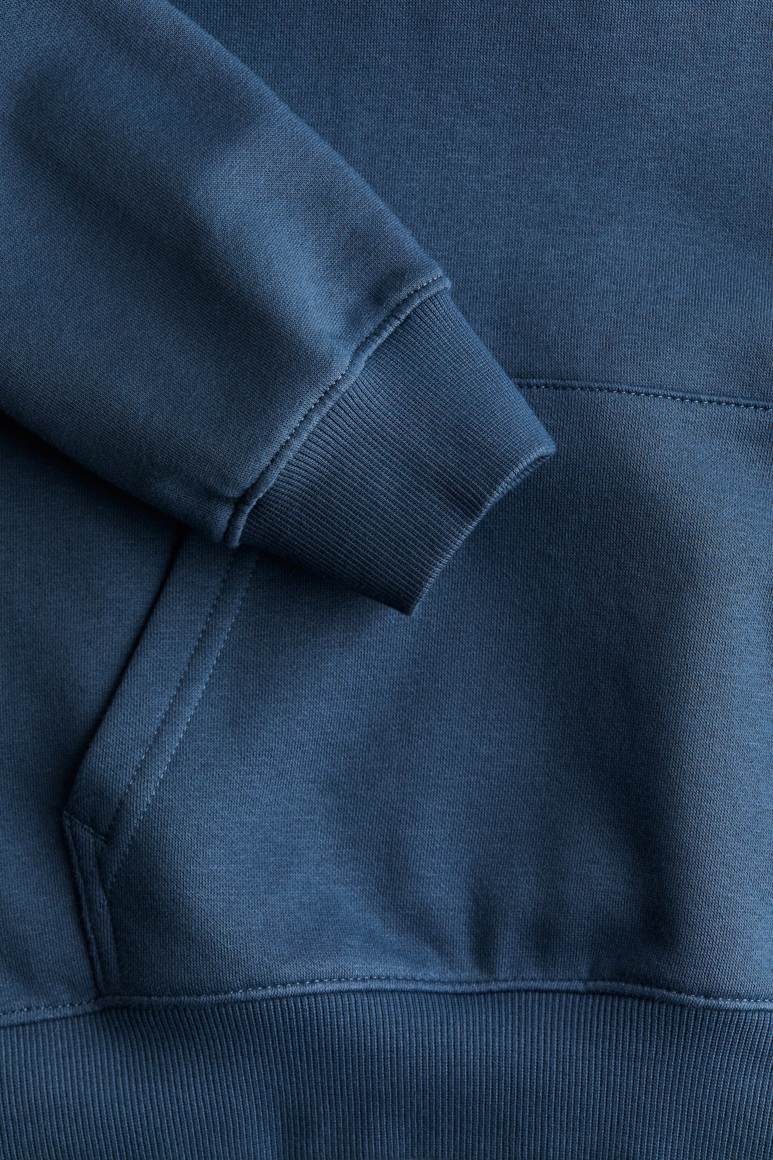 Hoodie - Dusty blue/Bright blue/Dark turquoise/Navy blue/Light grey marl/Dark grey/Black/White marl/Mint green/Dark brown - 2