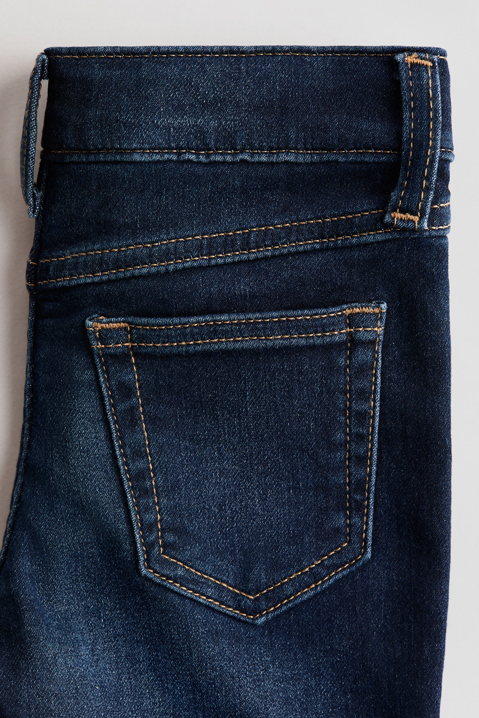 Детские джинсы H&M 2-pack Slim Fit, цвет: Джинсовый синий, вариант 1 — фото 2