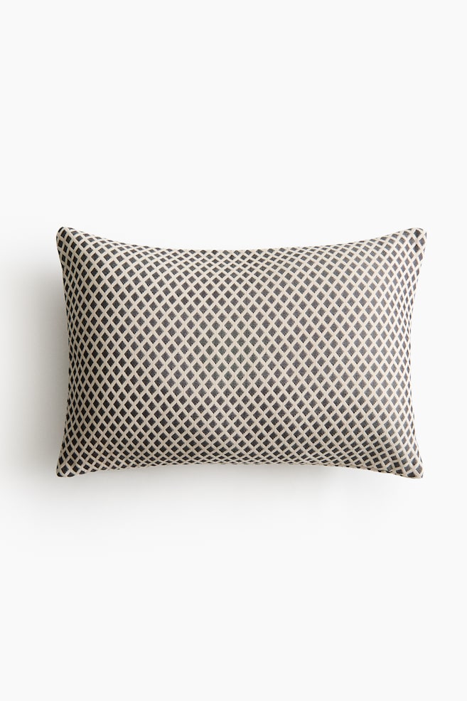 Funda de cojín para exterior - Negro/Diseño/Beige claro/Diseño/Anaranjado/Diseño - 1