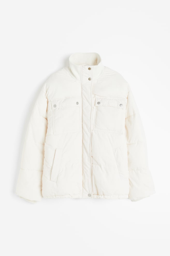 Puffer jacket - White - 2