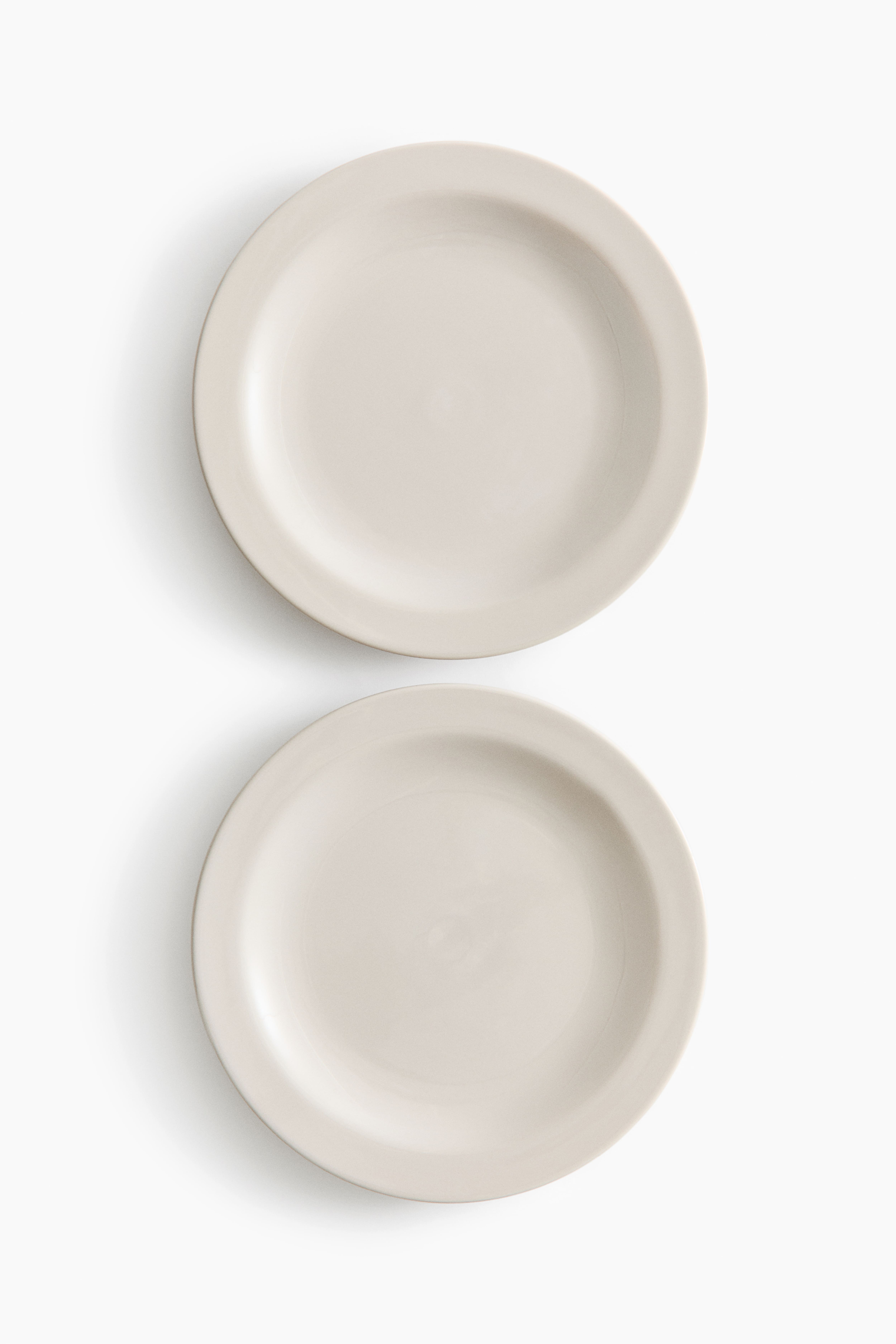 2-Pack Porcelain Dinner Plates