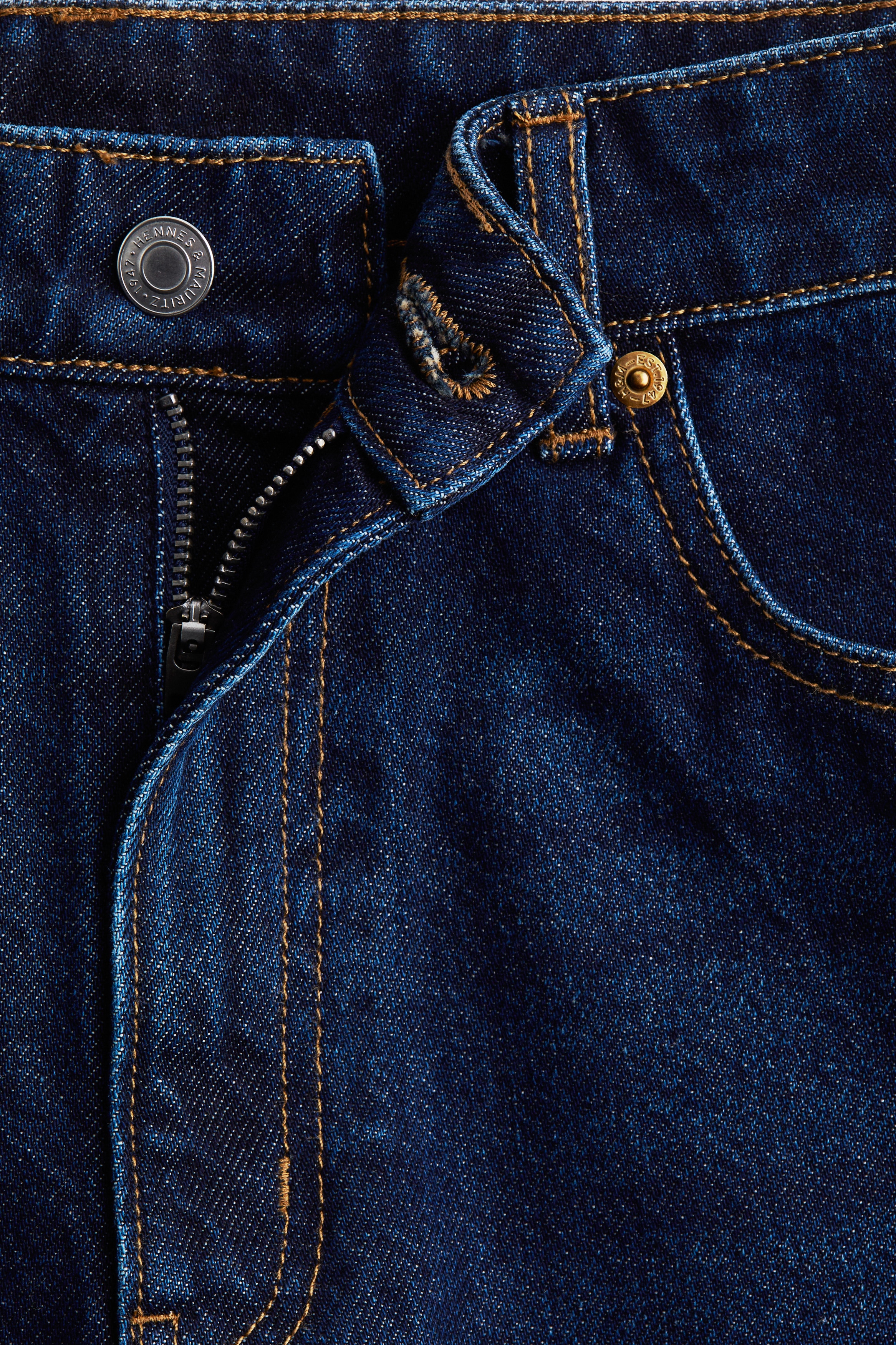 Denim Bermuda shorts