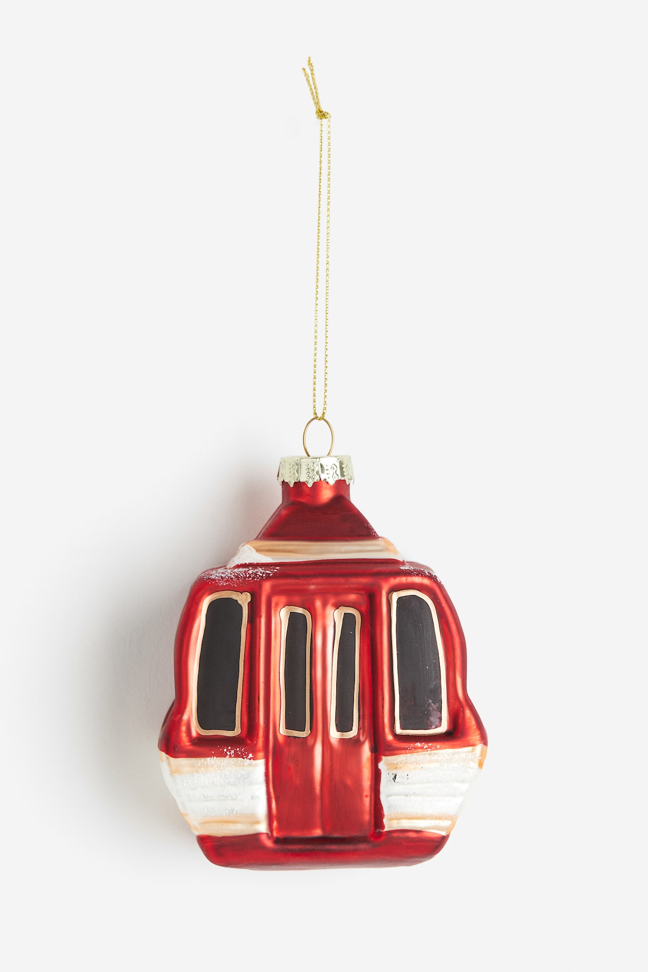 Glass Christmas tree decoration Red/Gondola Home All H&M GB