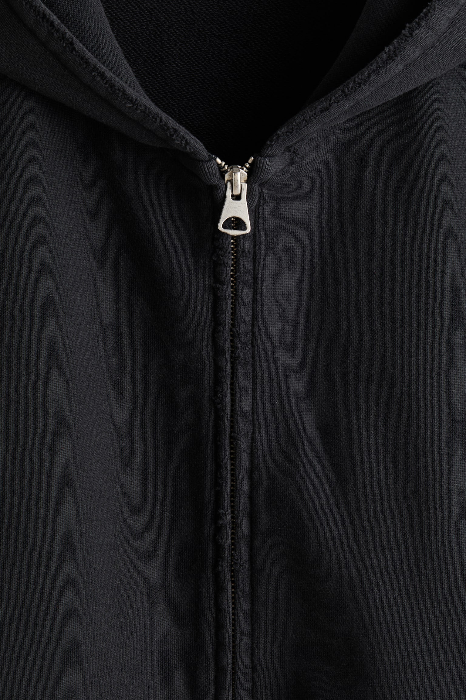 Мужская куртка H&M Oversized Short-Sleeved Hooded, цвет: Чёрный — фото 2