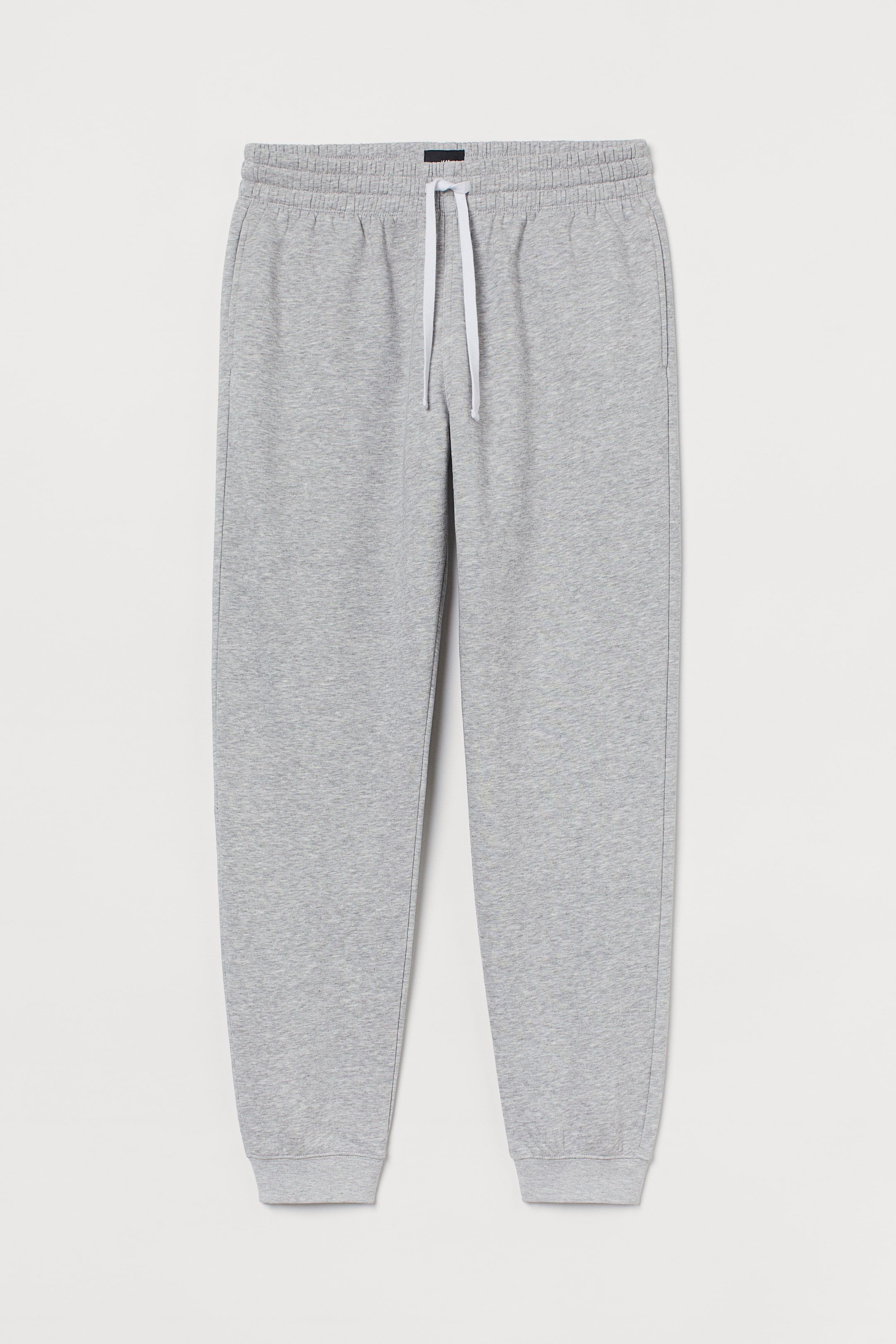 Regular Fit Sweatpants - Regular waist - Long - Gray melange - Men | H&M US