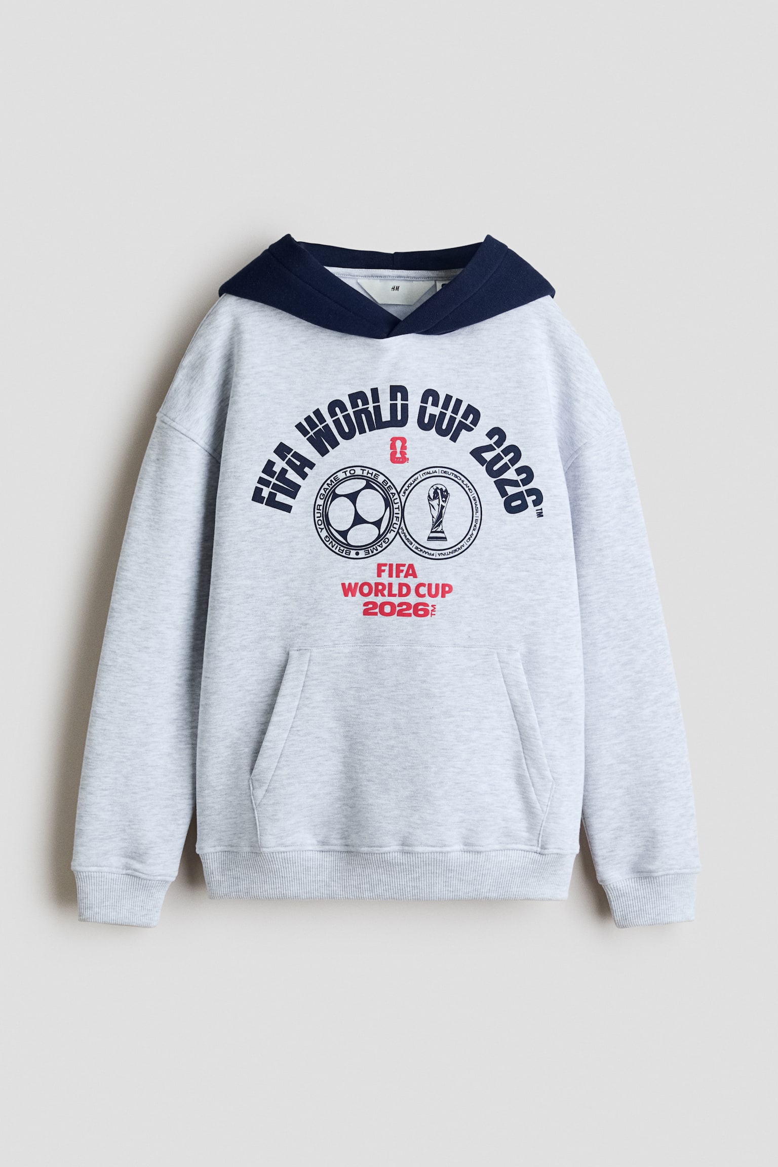 Hoodie mit Print - Graumel./FIFA World Cup 2026™