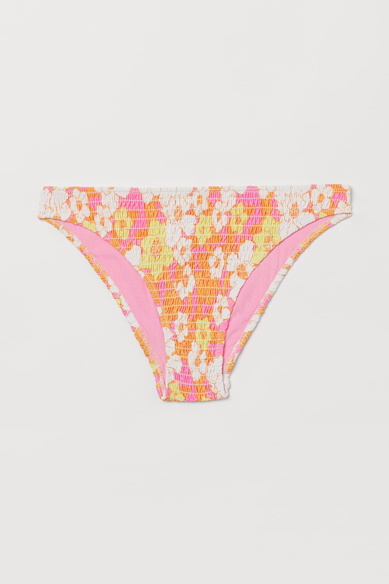 Bikini Bottoms - Regular waist - Pink/floral - Ladies | H&M US