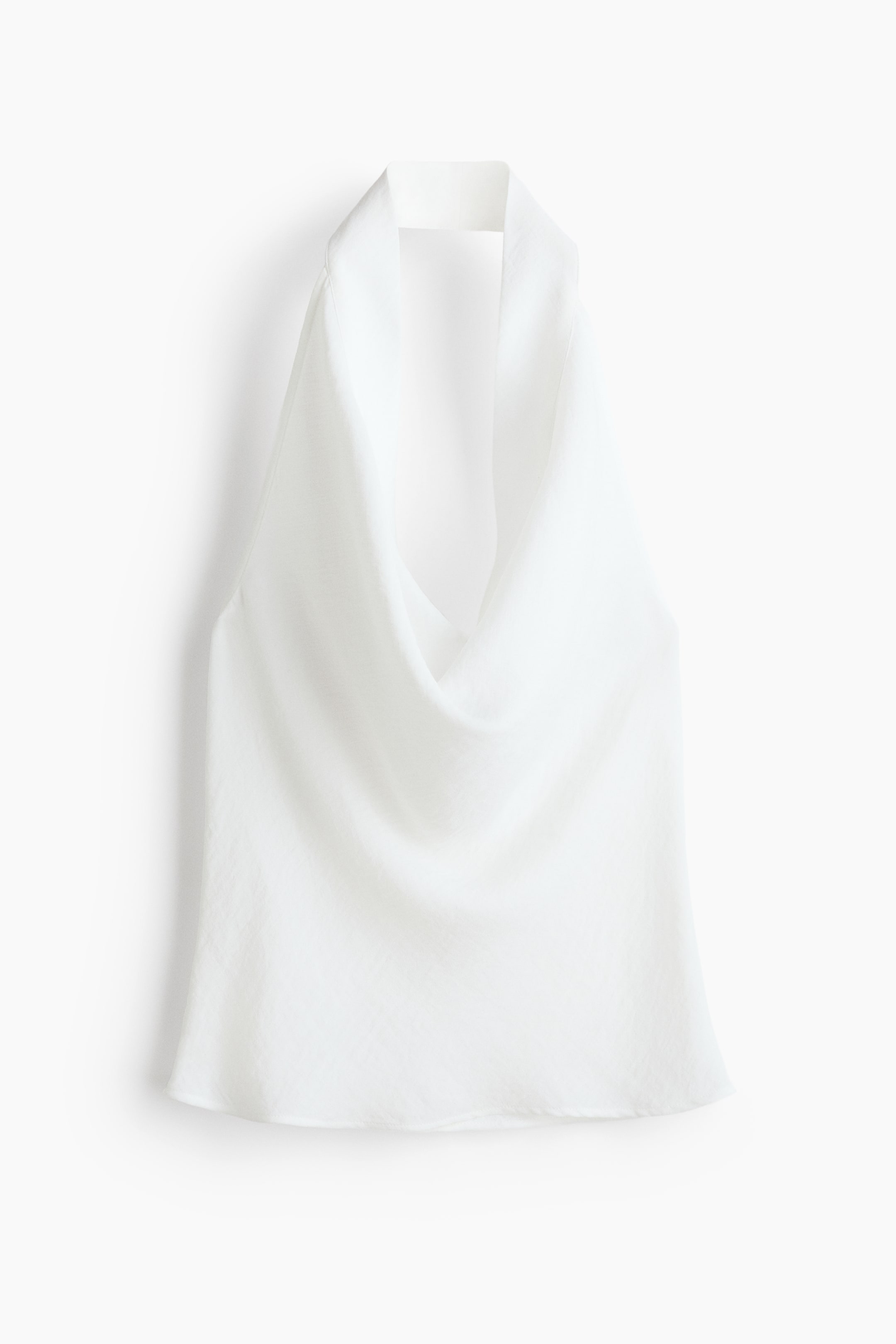 Cowl-Neck Halterneck Top