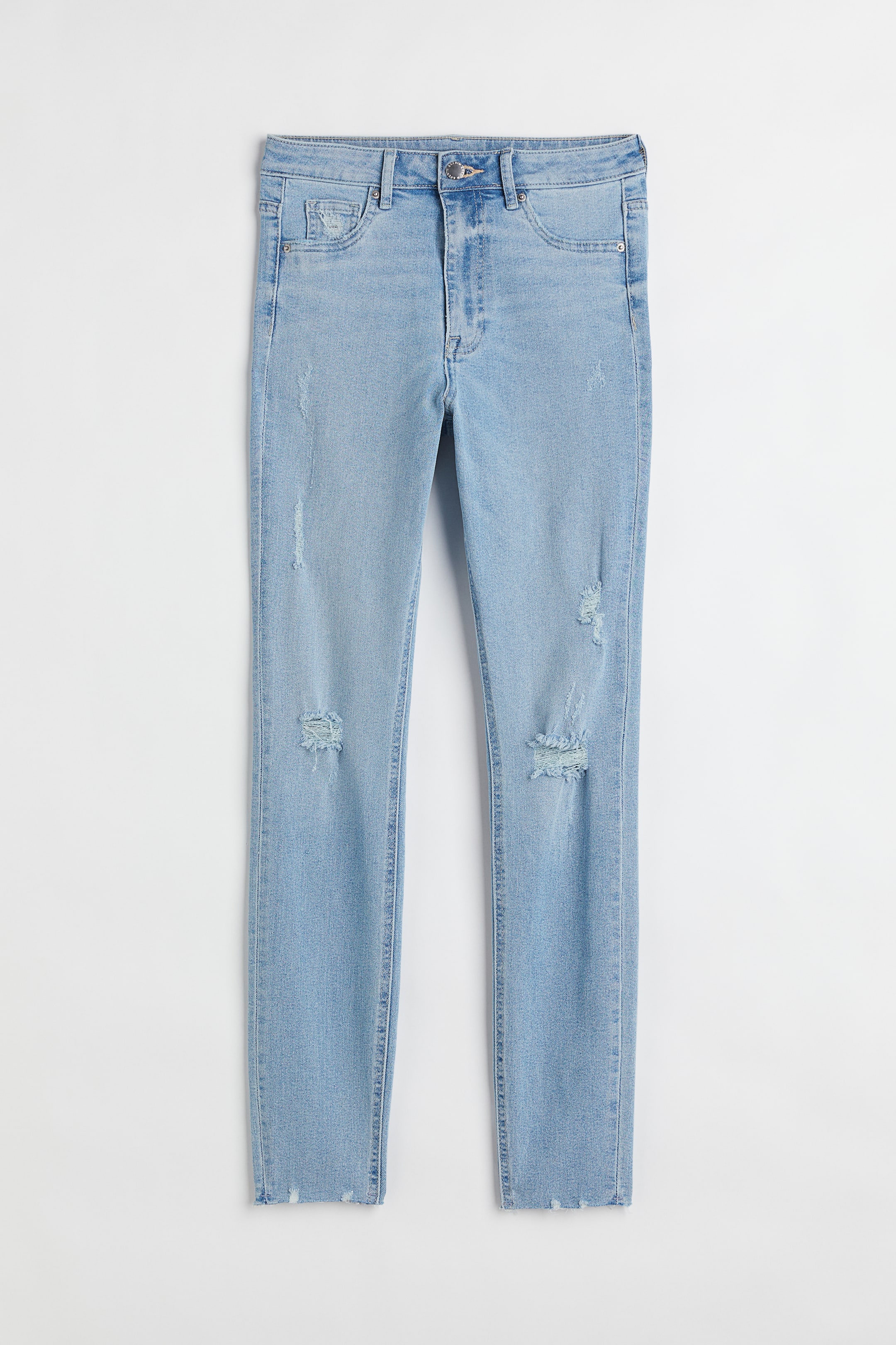 Größeres Bild ansehen: Ultra High Ankle Jeggings - Hellblau - Ladies | H&M DE 1