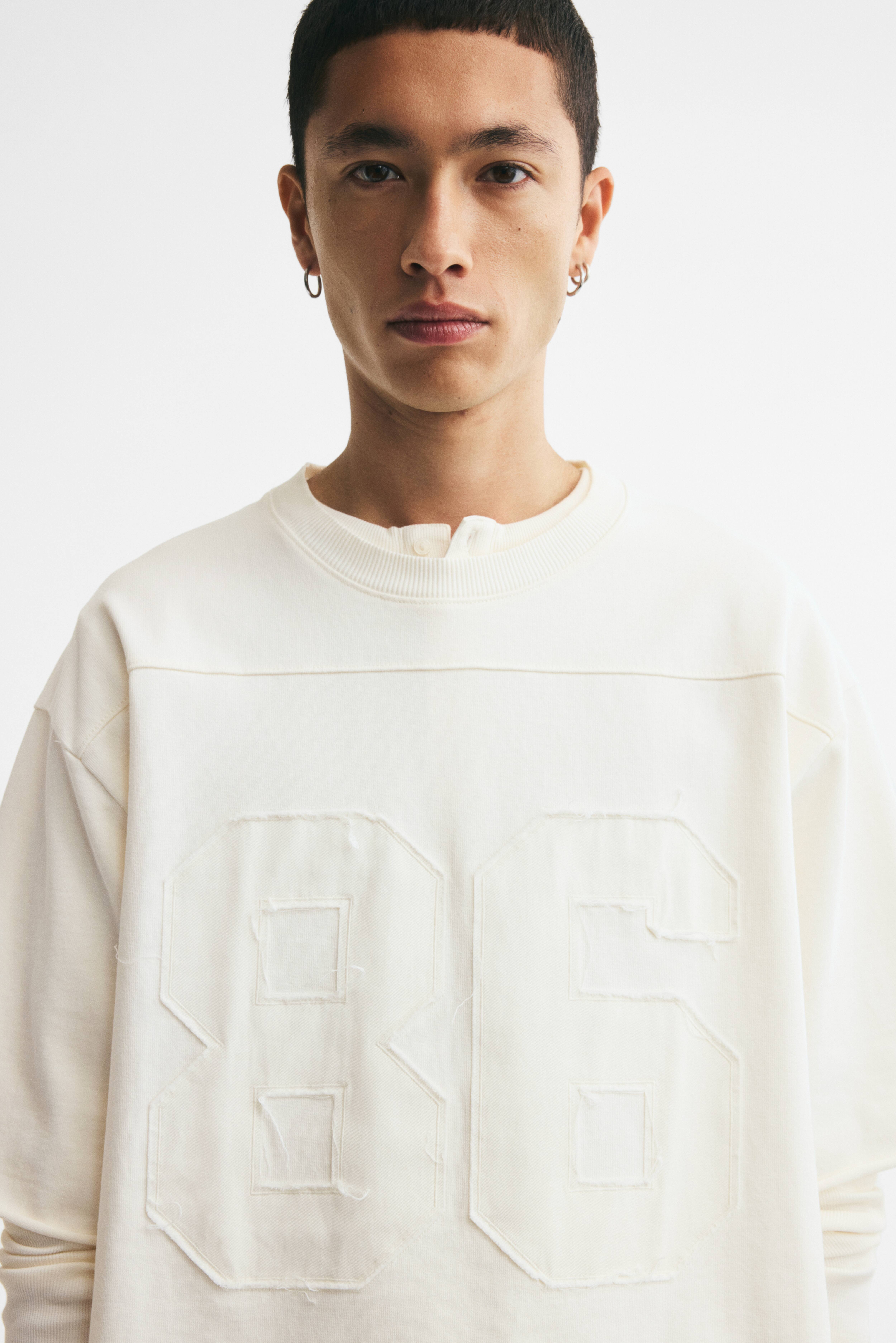 T-shirt grande taille en coton avec motifs