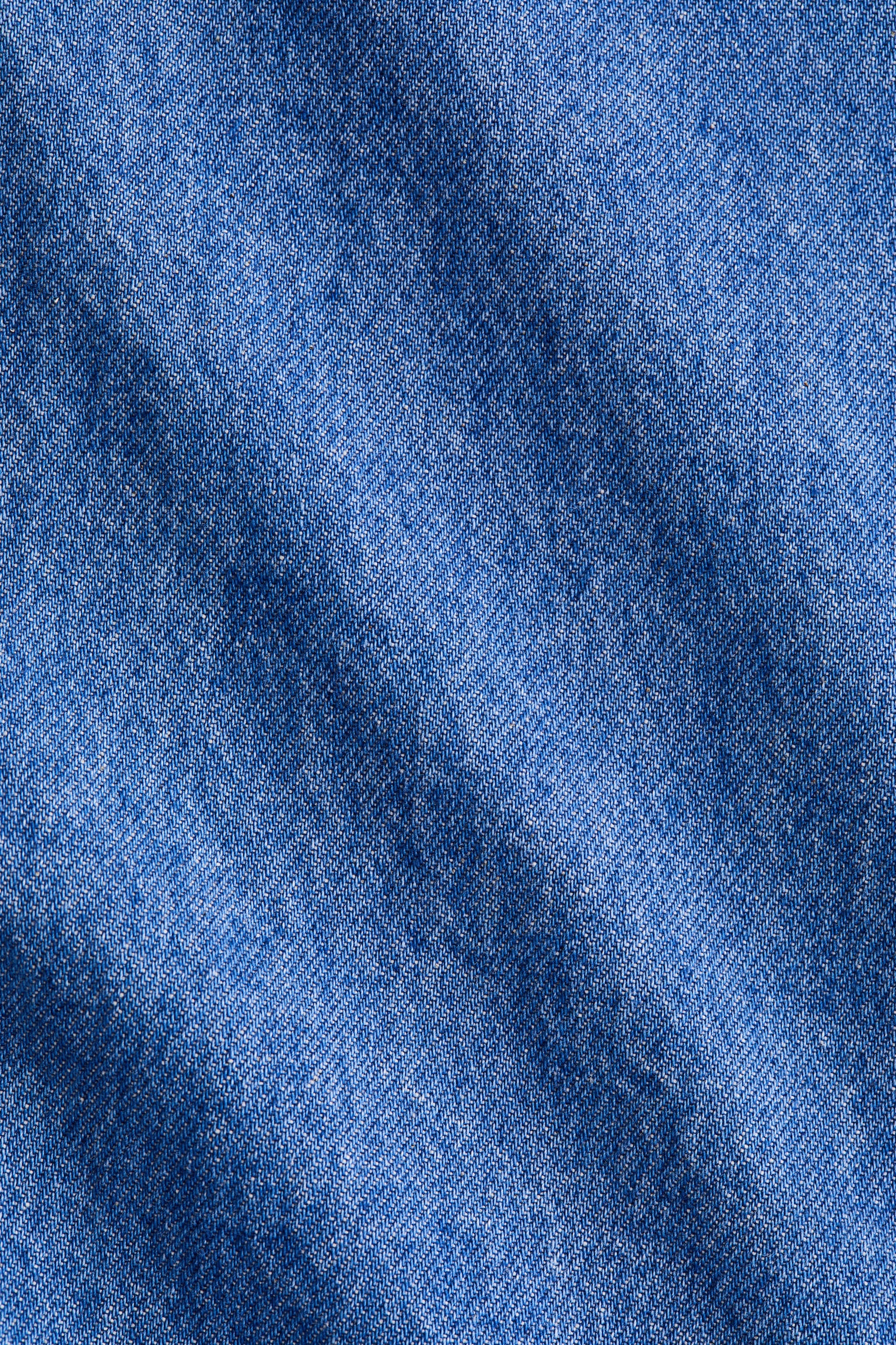 A-line denim dress - Denim blue - 4