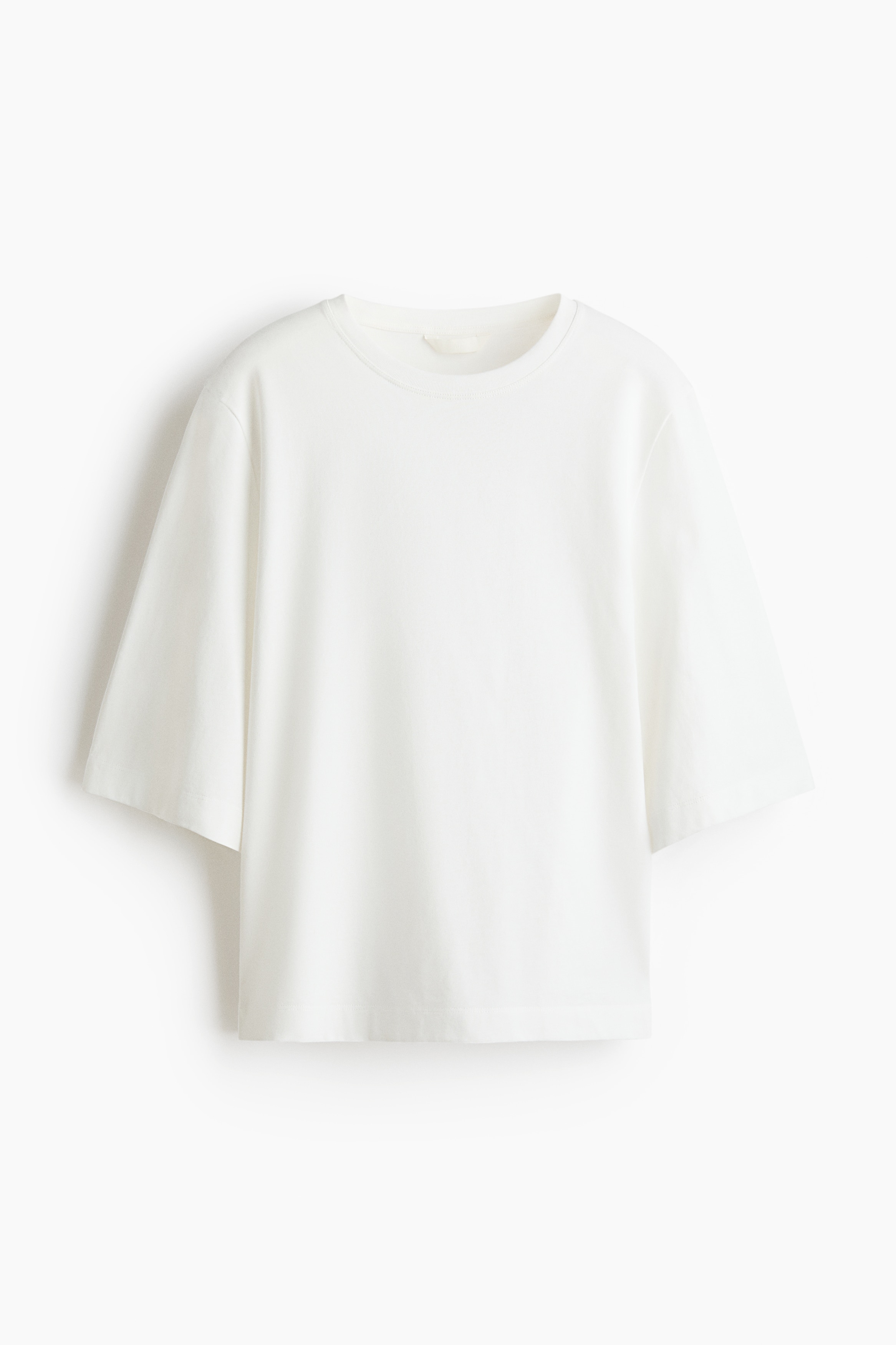 Loose-fit cotton T-shirt - White/Black/Navy blue/Striped