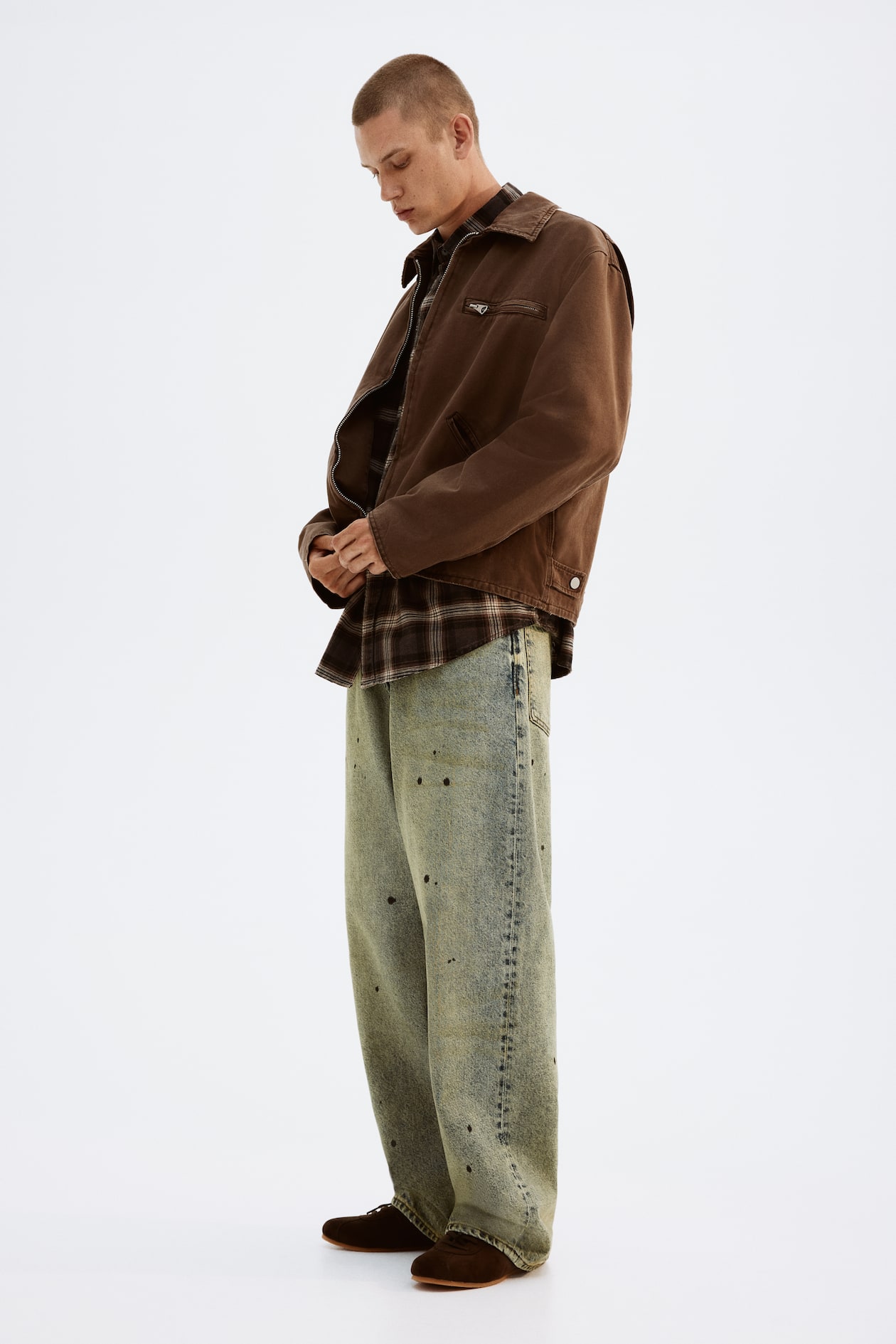 Regular Fit Herren Jacken Winter H&m Men's Coats Jackets