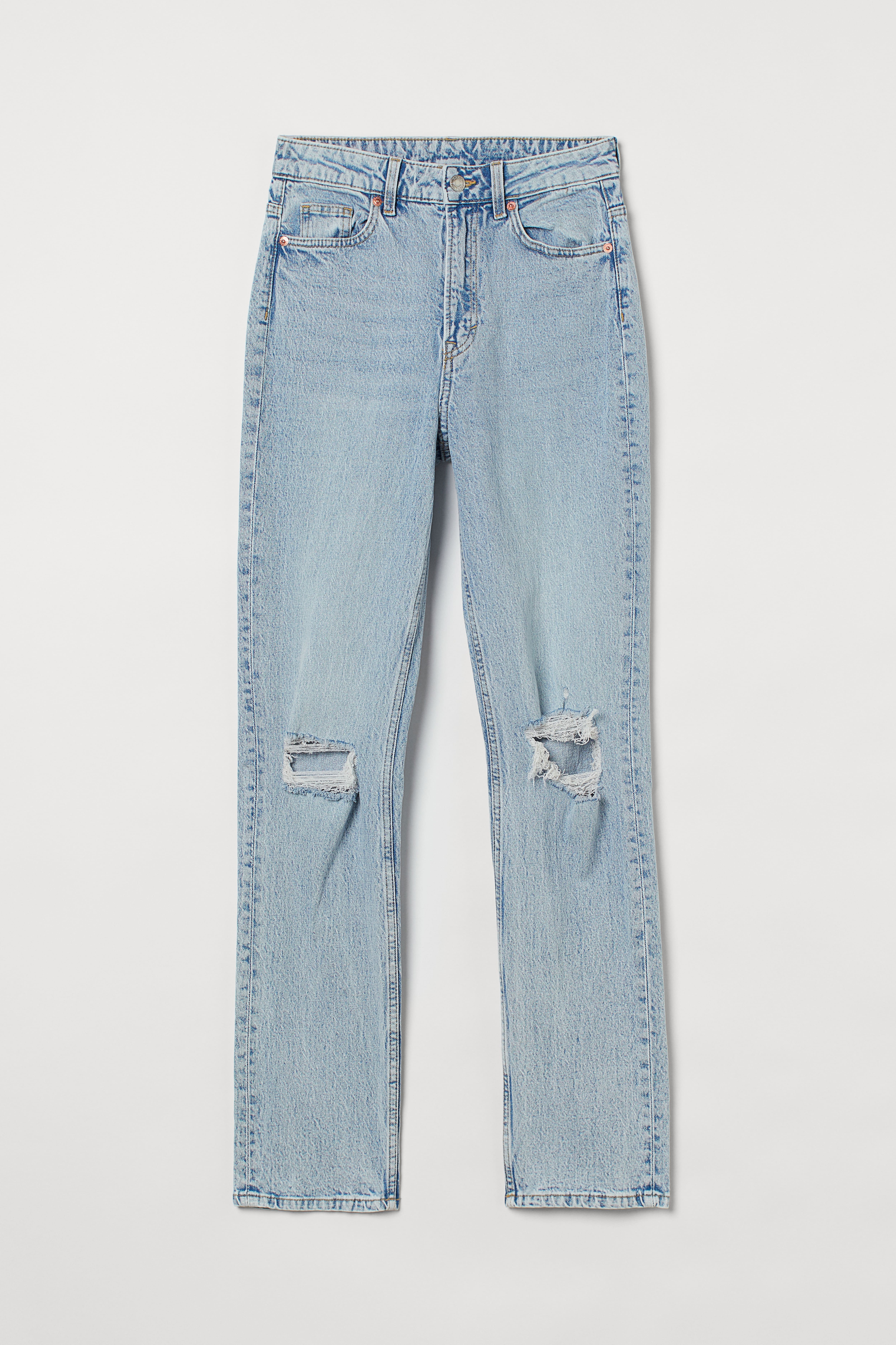 H&m high waisted shops ripped jeans