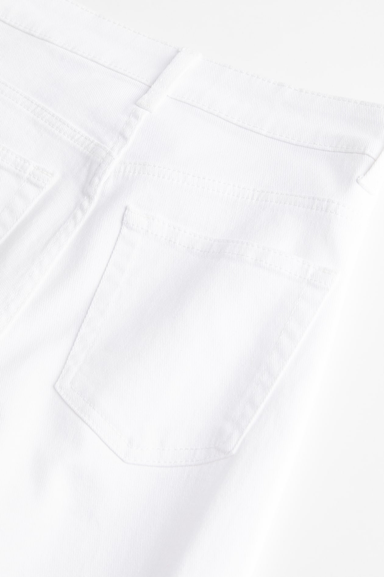Wide-leg Twill Pants - image 2
