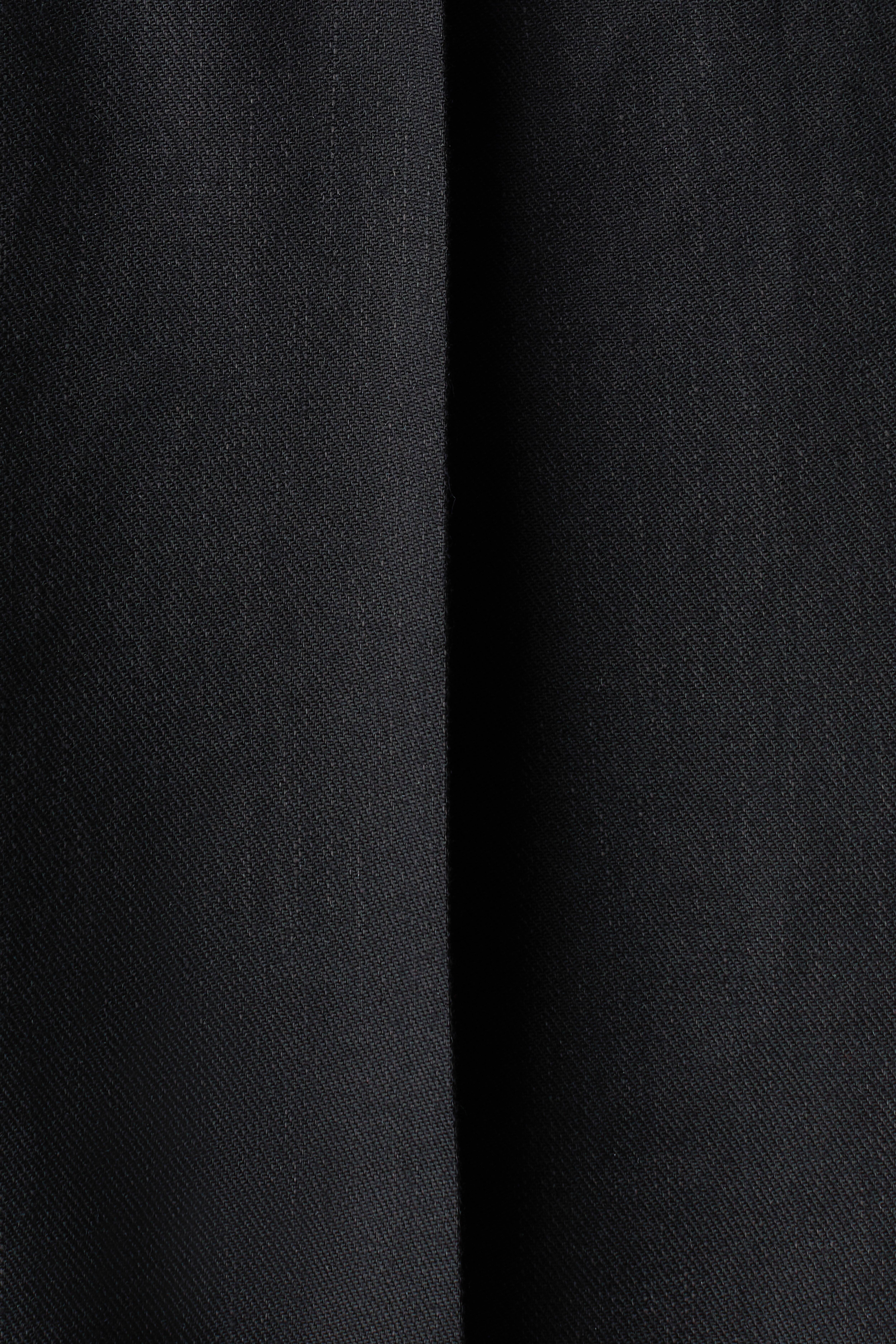 Pantalon sur mesure décontracté en lin mélangé
