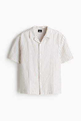 Resortskjorta i linmix Relaxed Fit