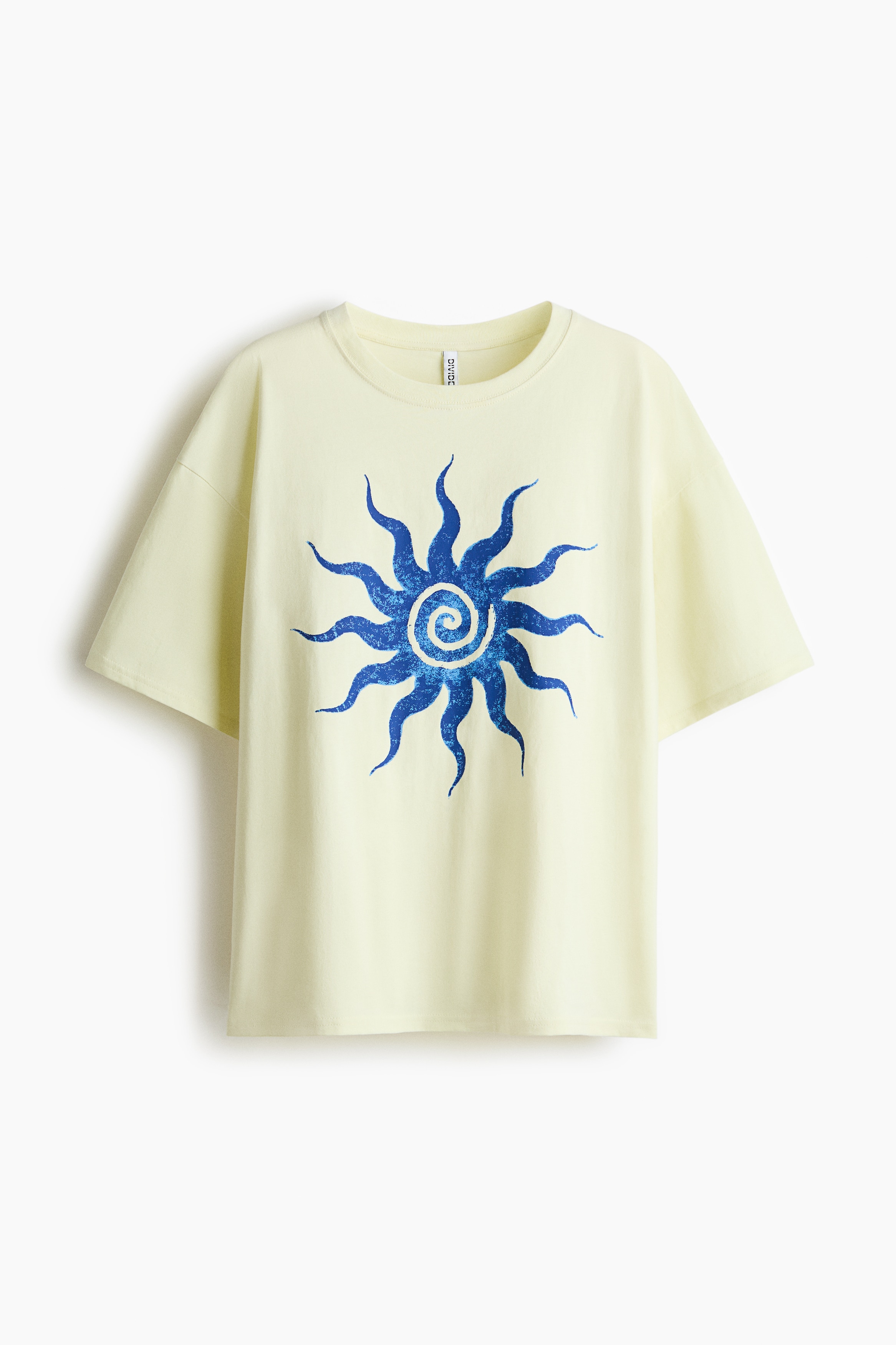 Oversized print-motif T-shirt - Light yellow/Sun/Black/Iméra Paralías/White/Butter/Pink/Sunset/Cream/Taormina Sicily/White/La Dolce Vita/White/Light beige/Macchiato/Dark grey/Espresso/White/Dunas Cantoras