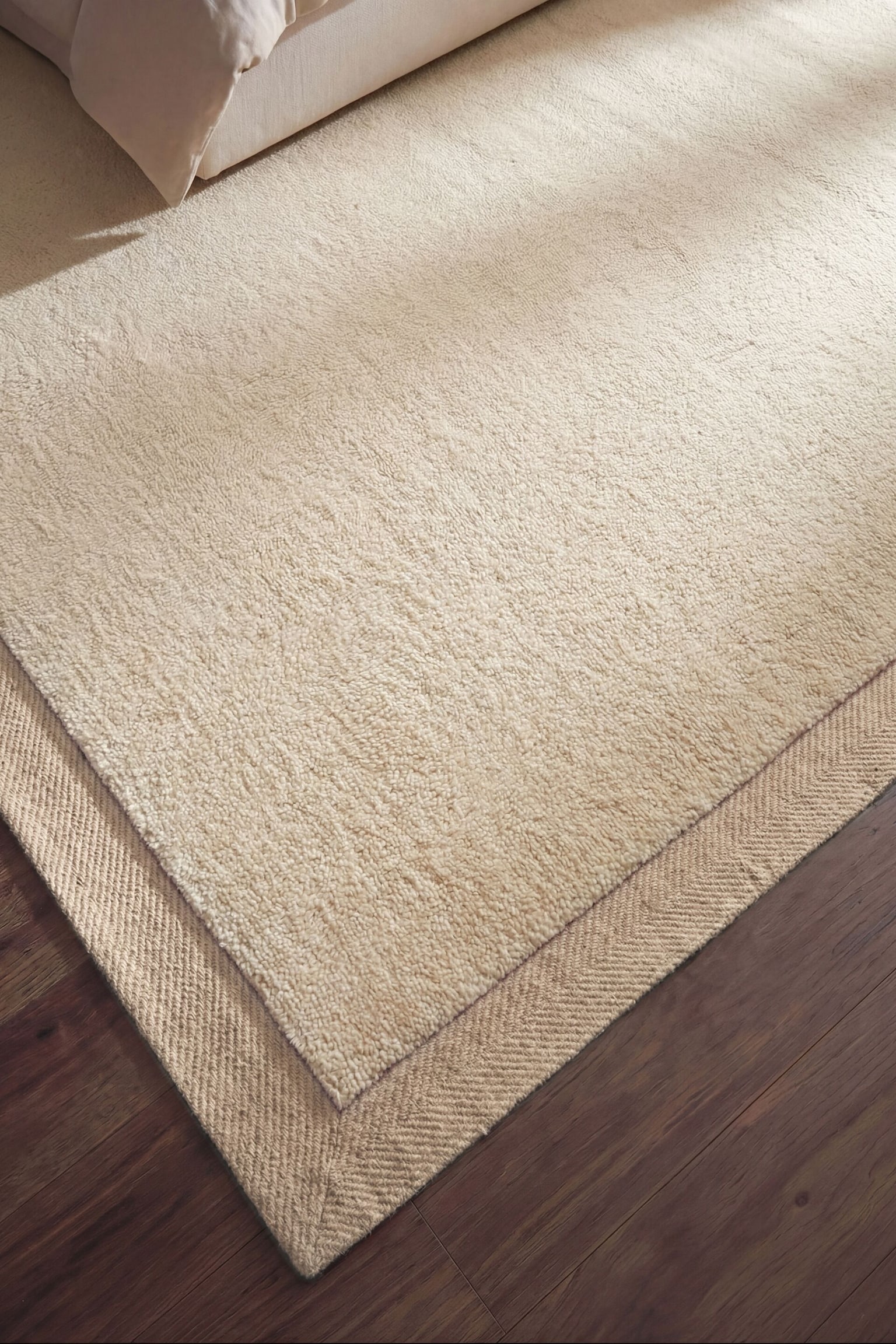 Wollteppich Franco - Cream/Cream/beige/Cream/rosa - 4