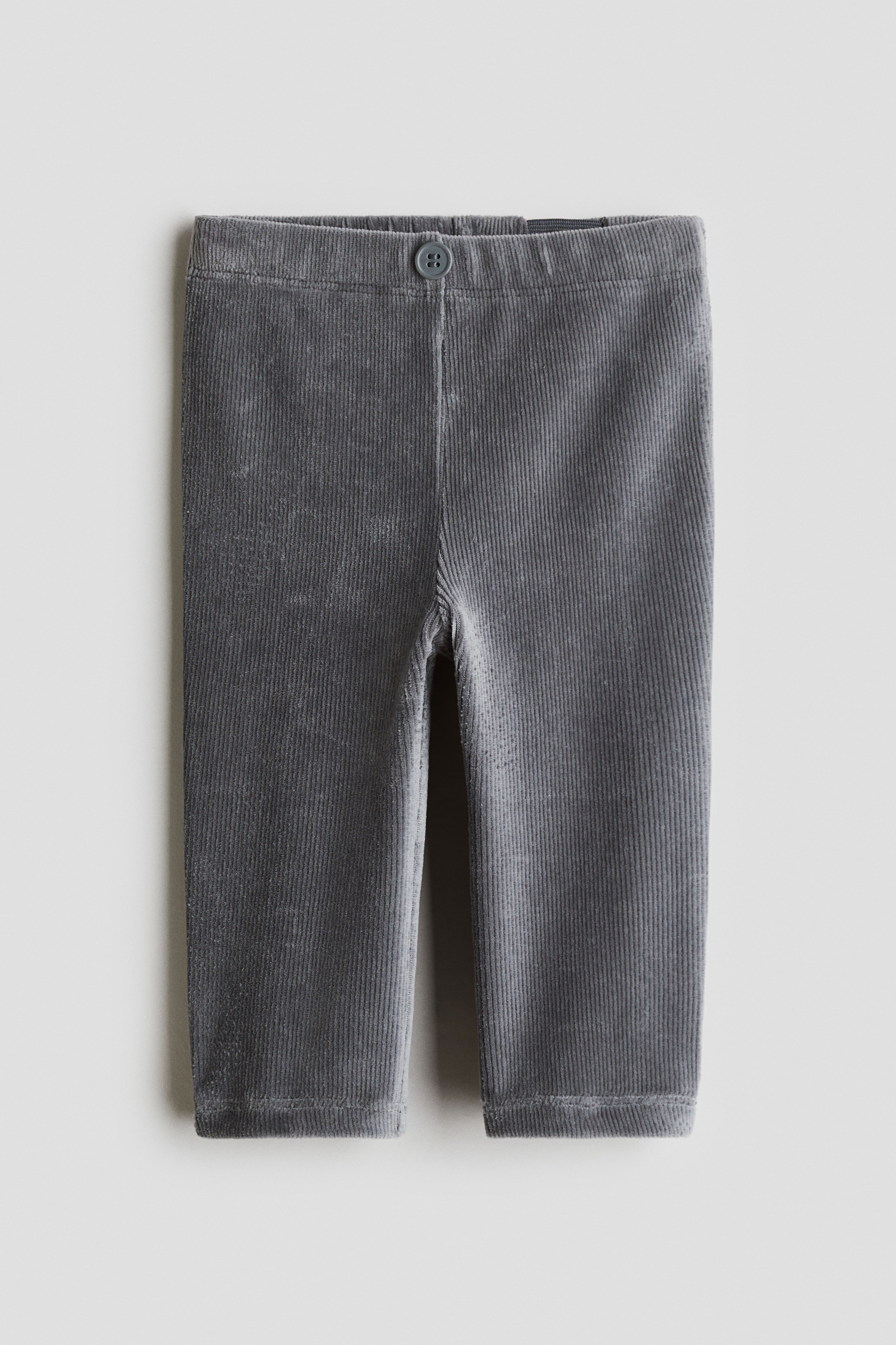 Ribbed Velour Leggings