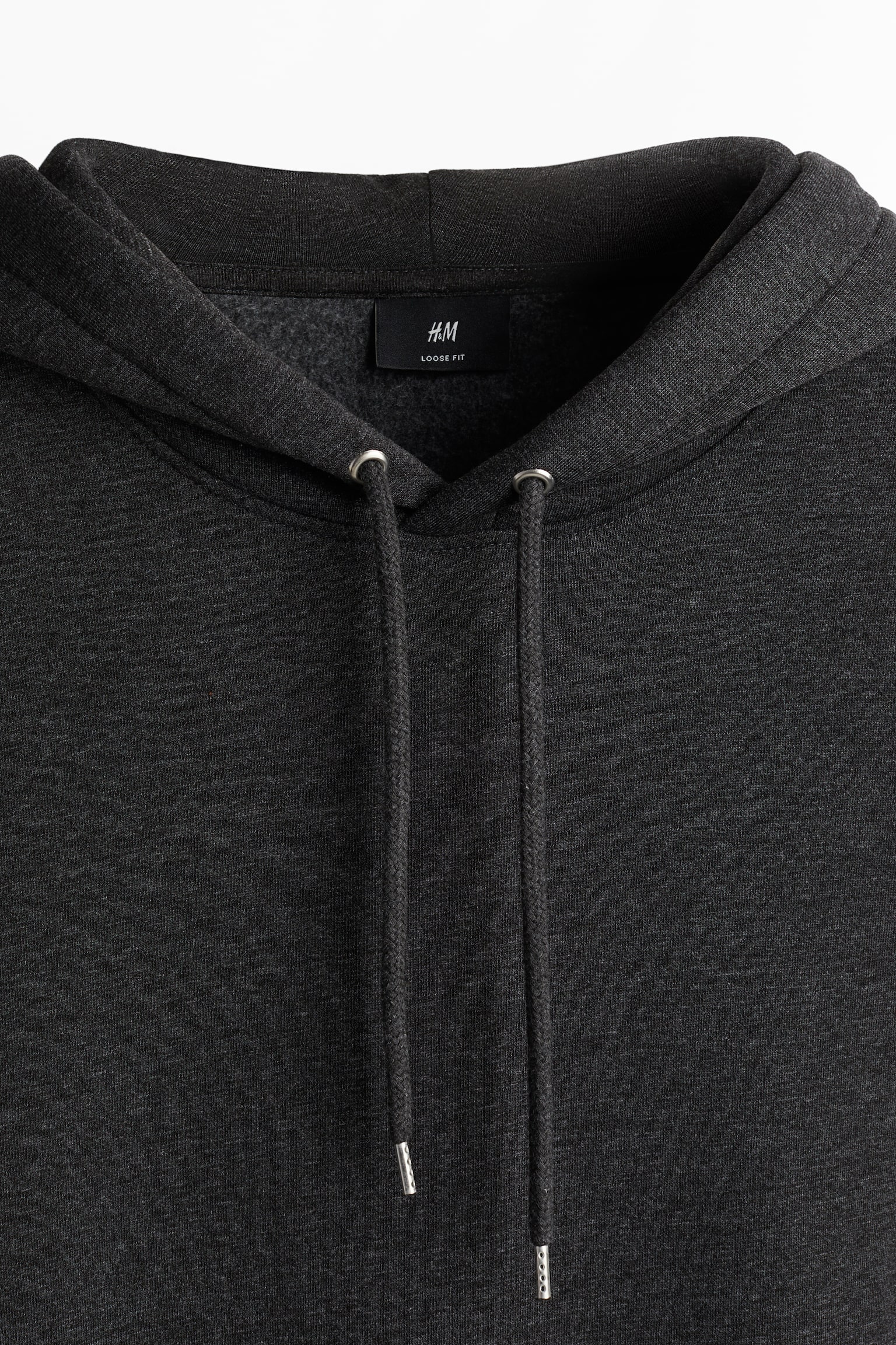 Loose Fit Hoodie - Black/Black/Dark greige/Light grey marl/Navy blue/Forest green/Light beige/Dark brown/Light beige/Pistachio green/White/White/Burgundy/Green/Light brown/Light purple - 5