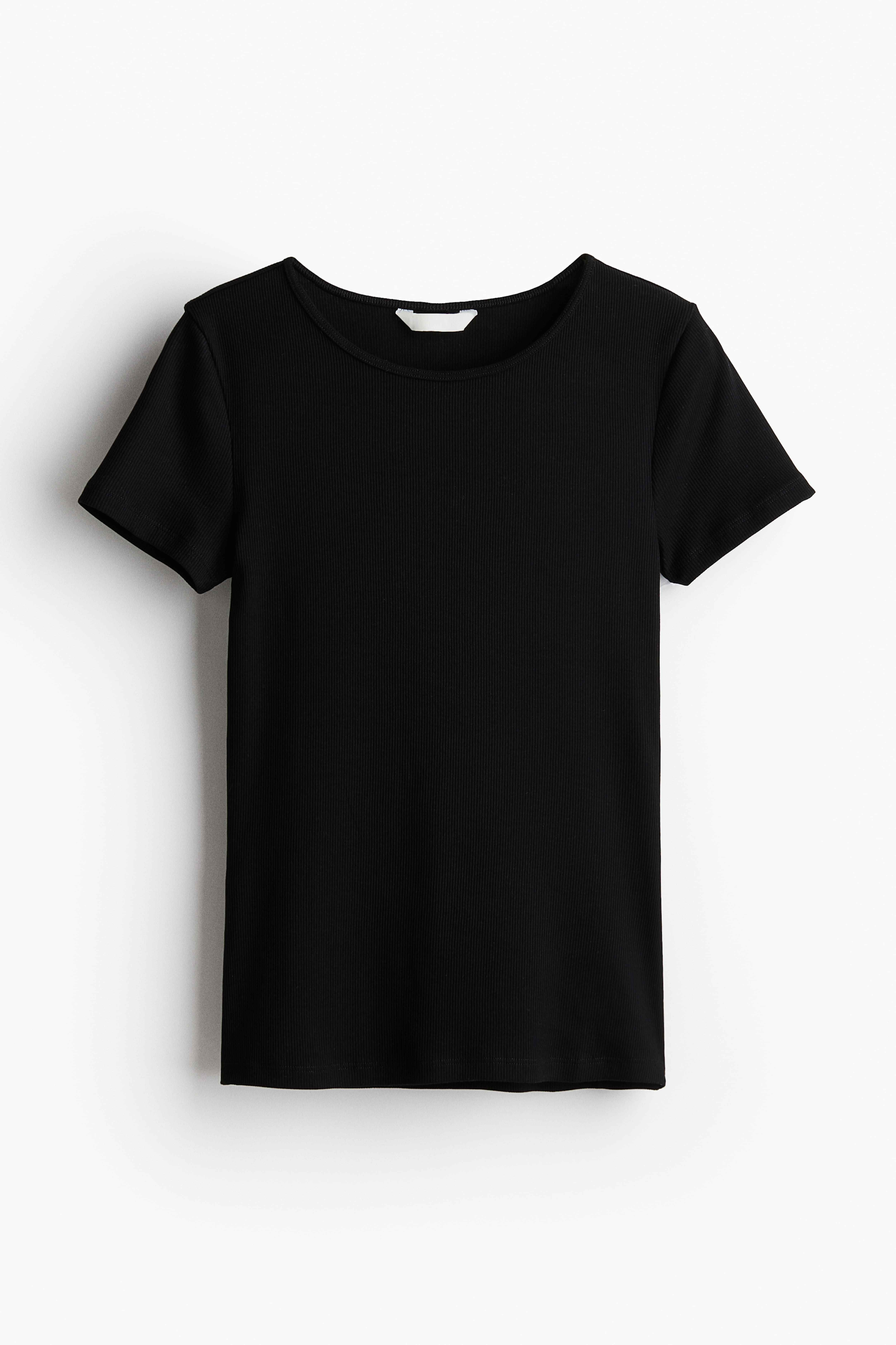 H&m ladies black tops best sale