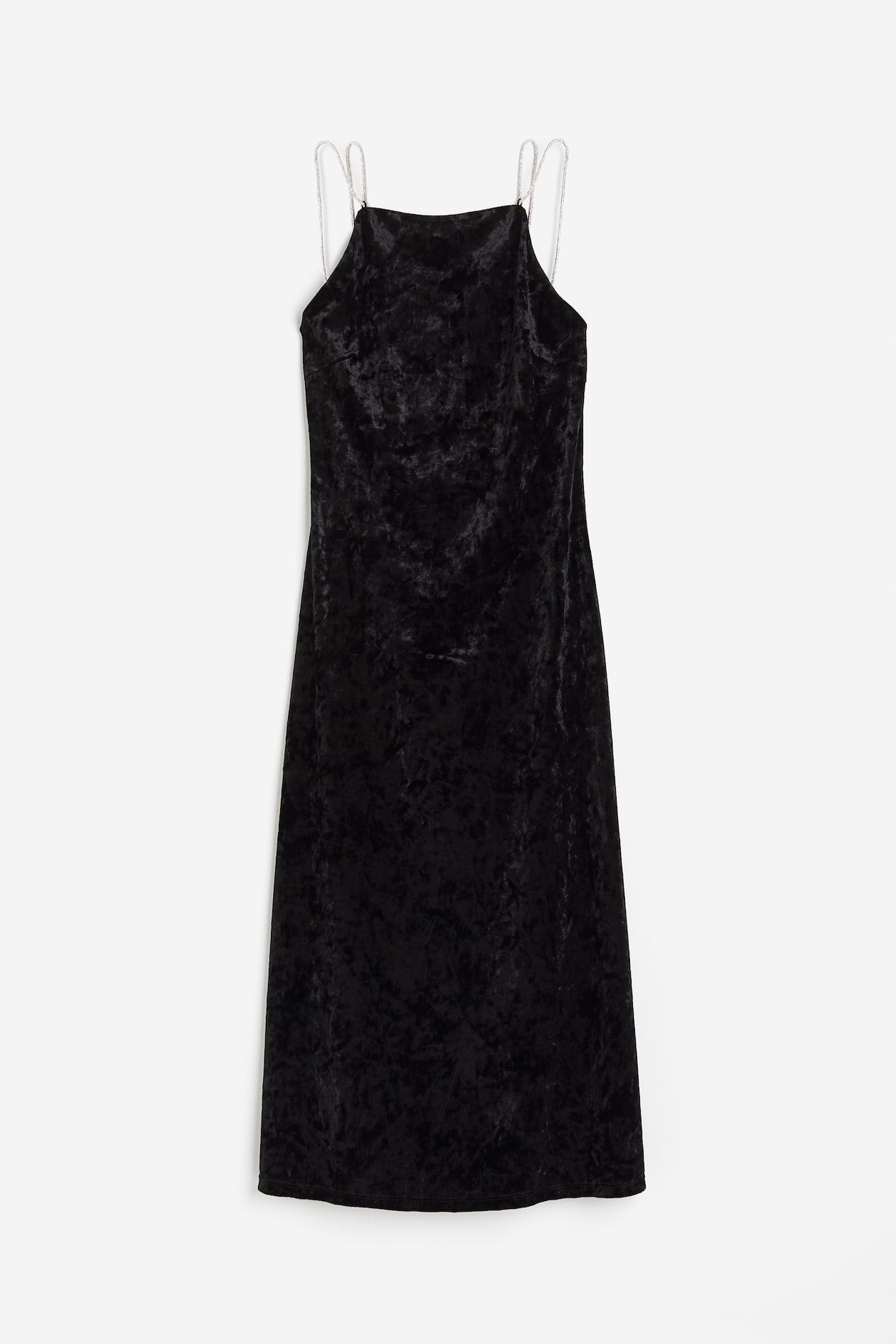 black dress with rhinestone straps Black Rhinestone Strapless Boned Mini Dress Small main image 1