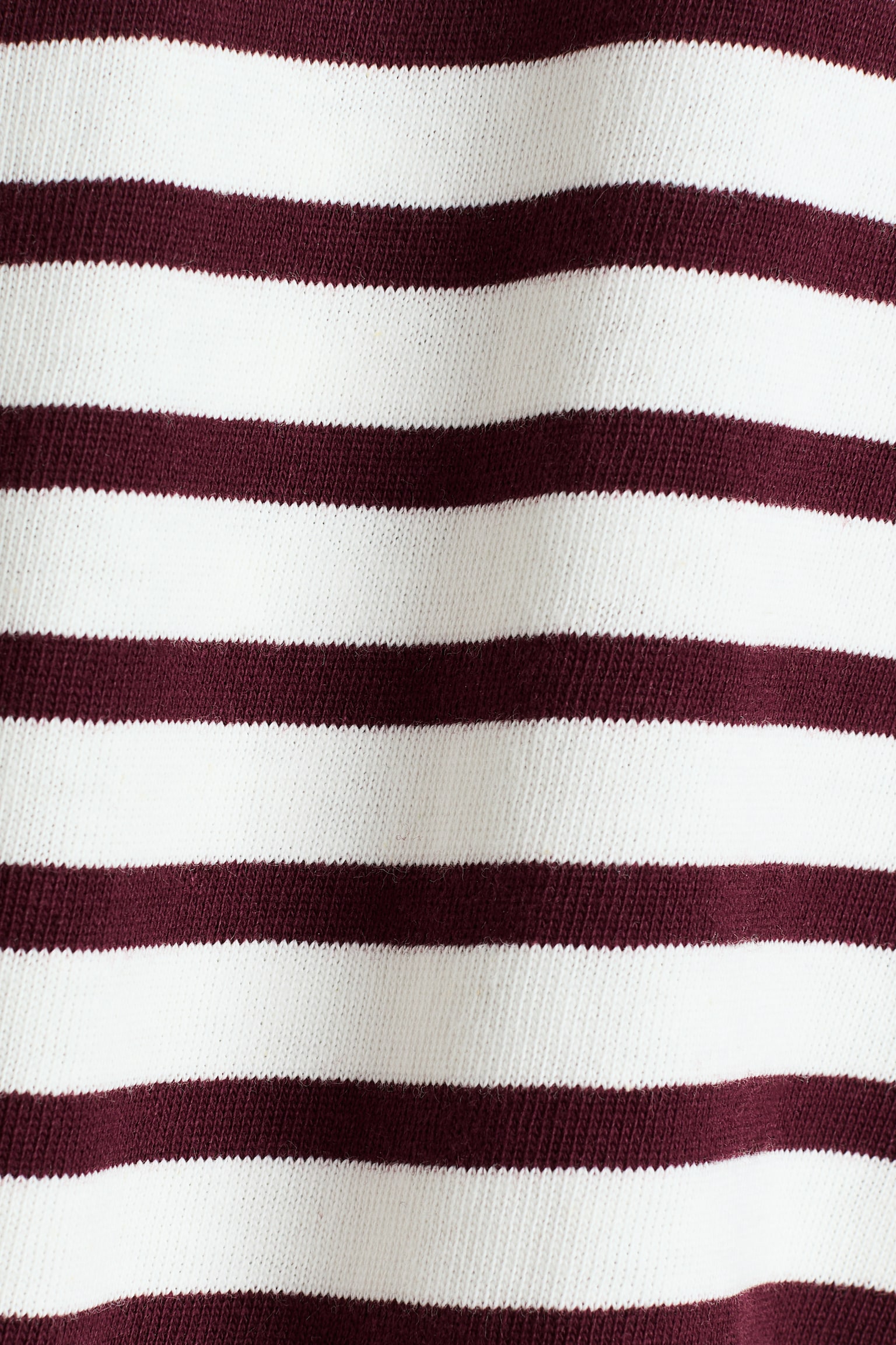 Cotton top - White/Dark red striped/White/Dark green striped