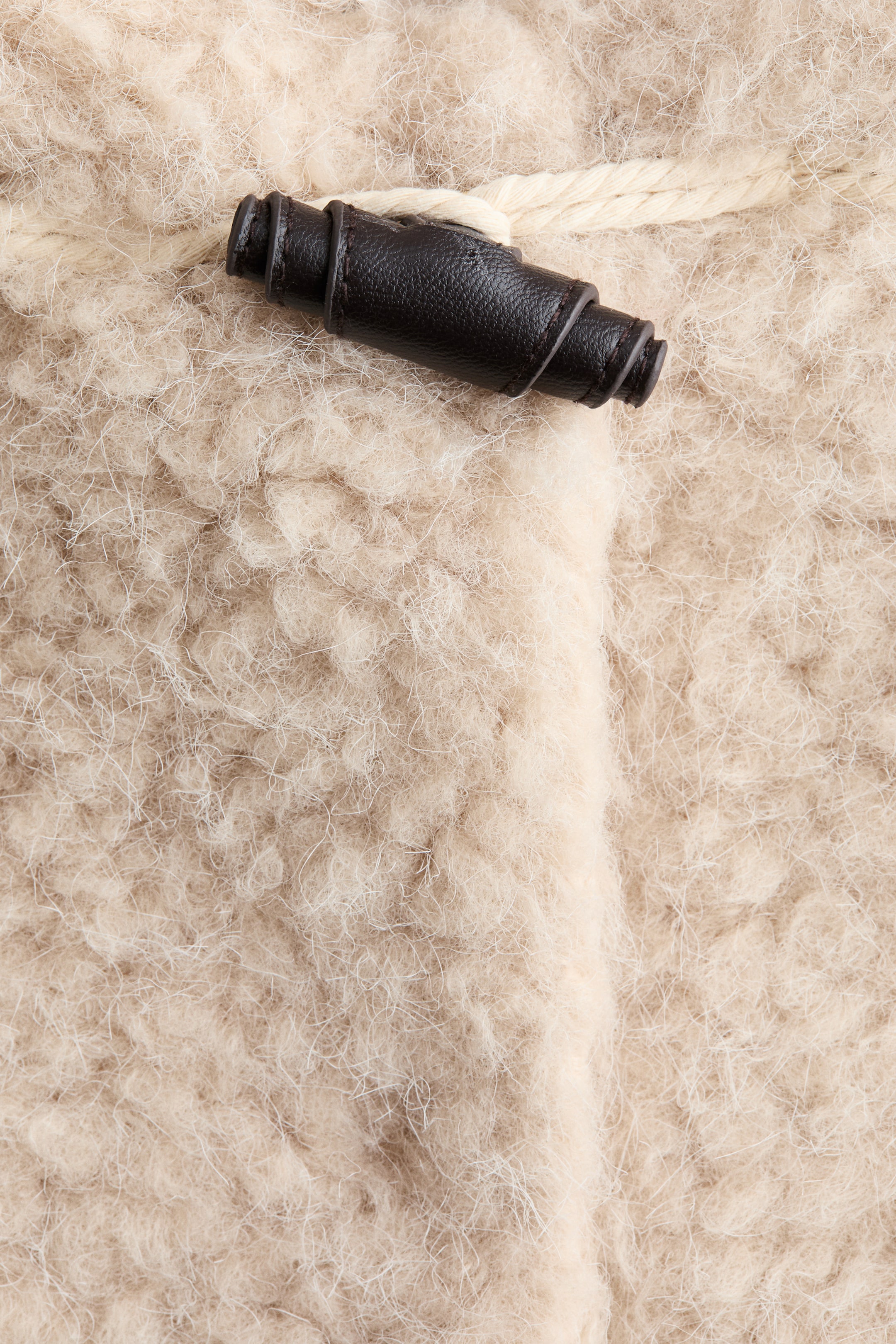 拡大画像を表示: Hooded coat - ライトベージュ - レディース | H&M JP 6