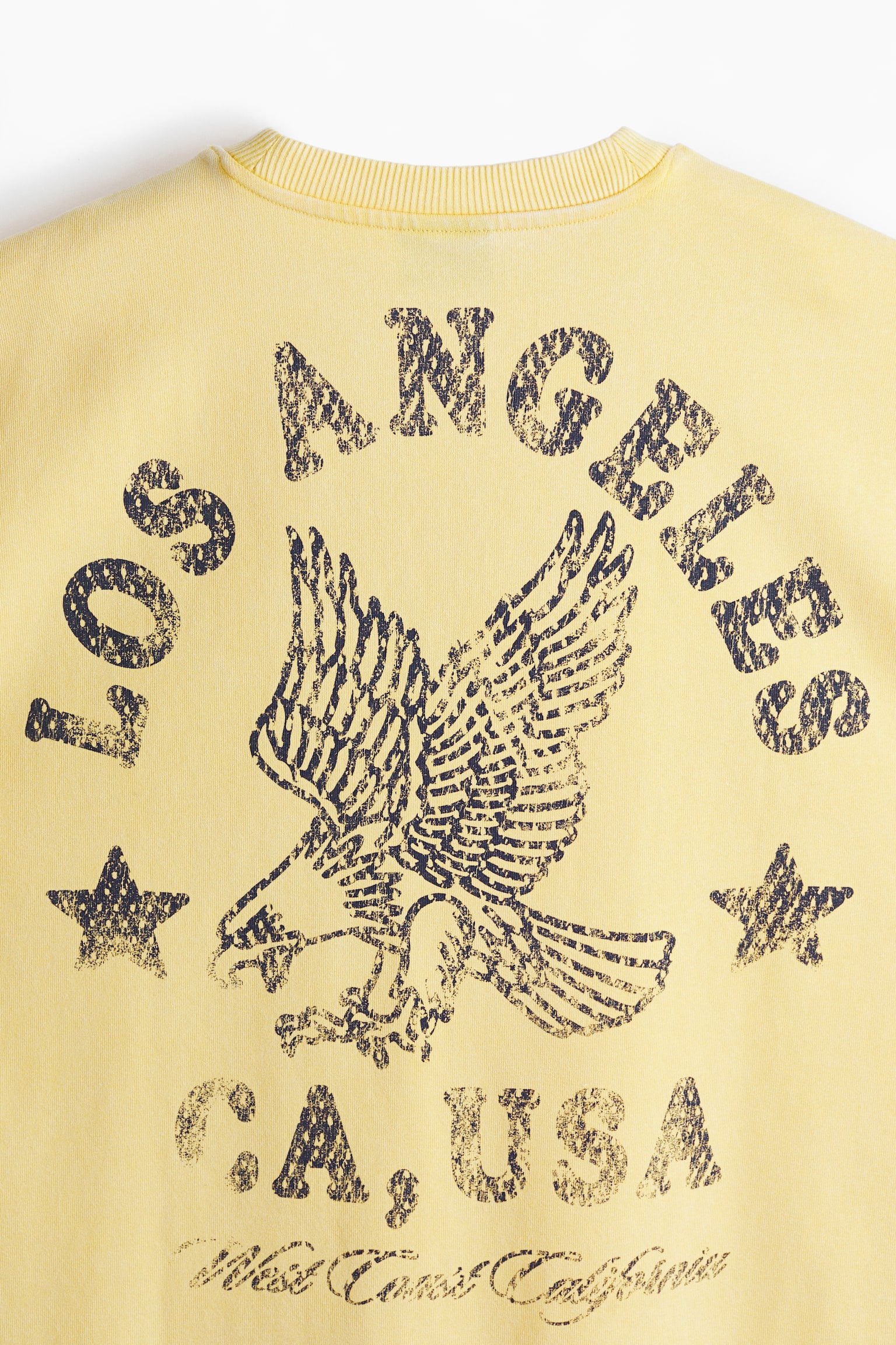 Oversized Fit Boxy-style t-shirt - Yellow/California/Dark brown/Reality Bites/Black/Golden Sunset/Dark grey/Soho Nyc/Dark blue/Run Wild/Bright red/Sunset/Grey - 5